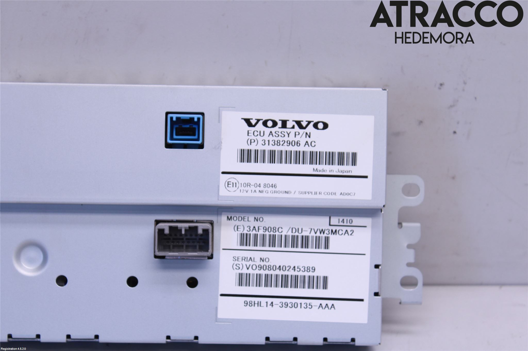 Volvo V70 14-16 Cd Radio - Multimediapanel
