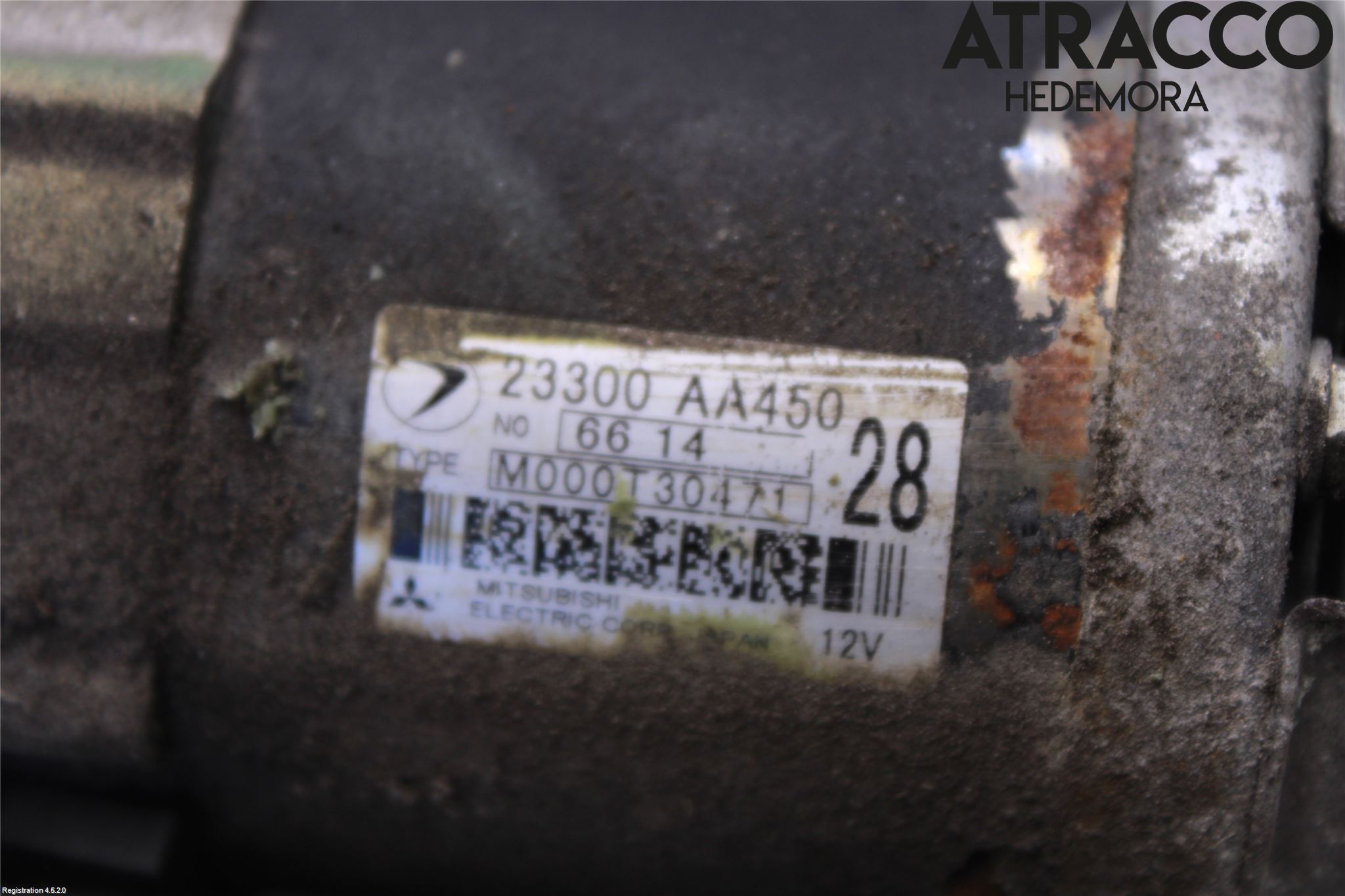 Subaru IMPREZA II  06-07 Startmotor