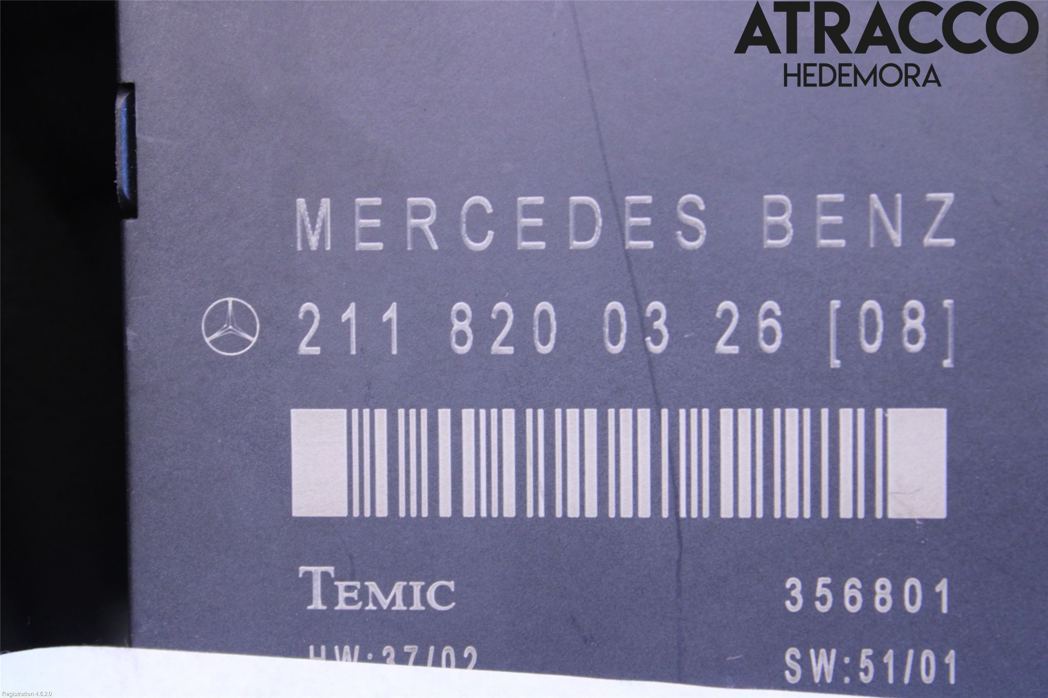 Mercedes-Benz MB E-KLASS (W211) 02-09 Styrenhet Dörr