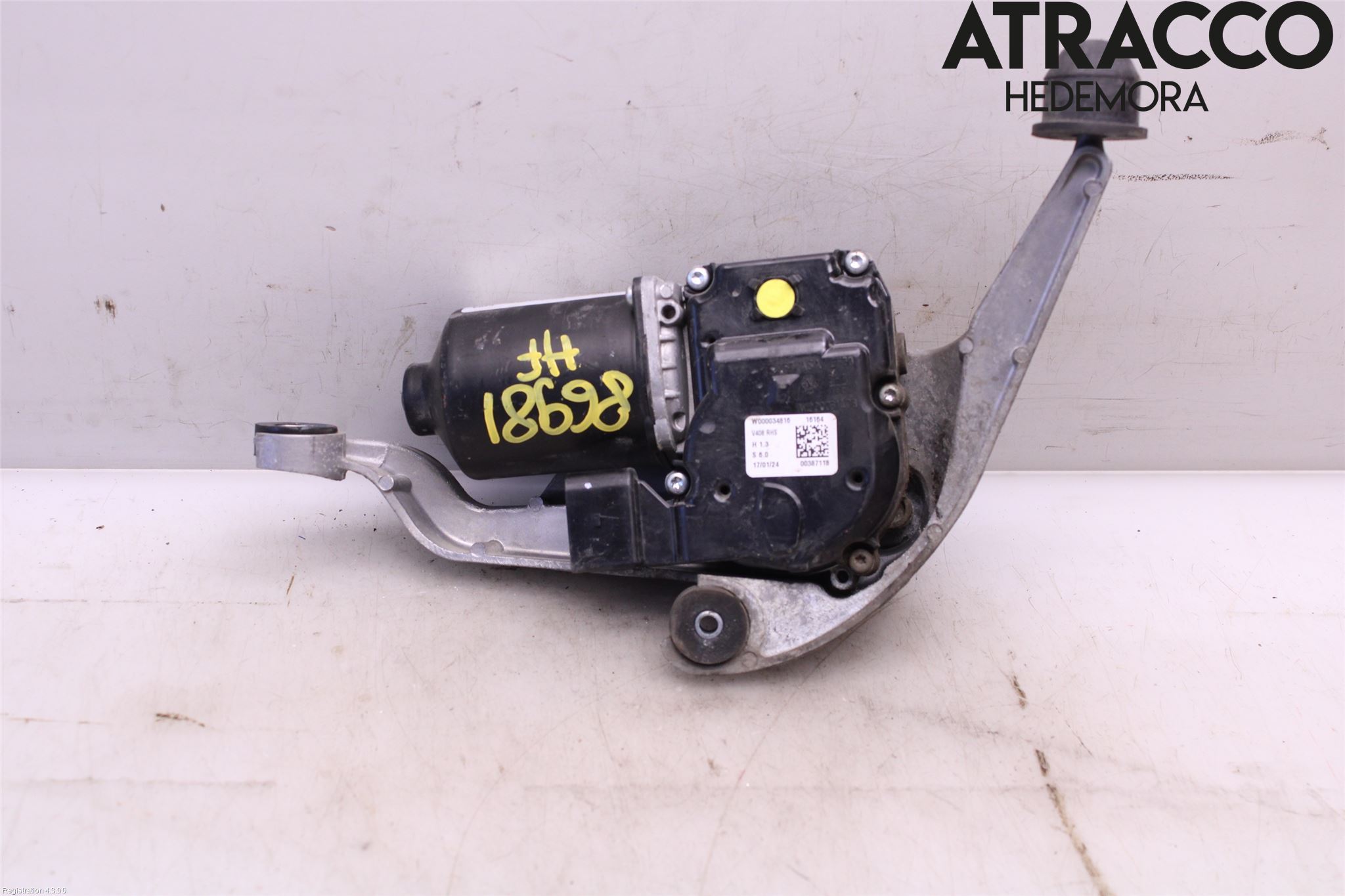 Ford TRANSIT/TOURNEO CONNECT 13-22 Torkarmotor Vindruta