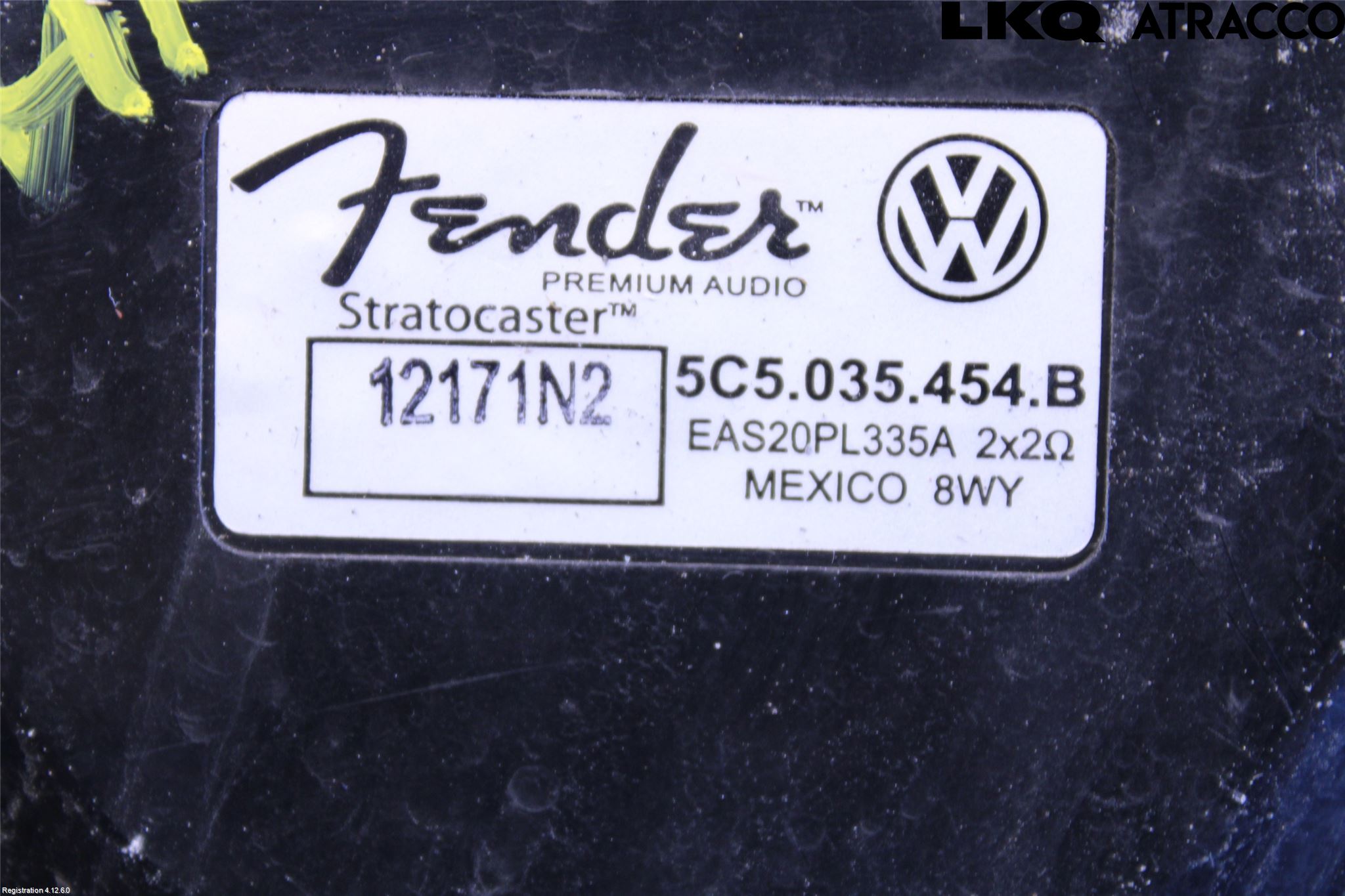 Volkswagen VW BEETLE 12- Högtalare