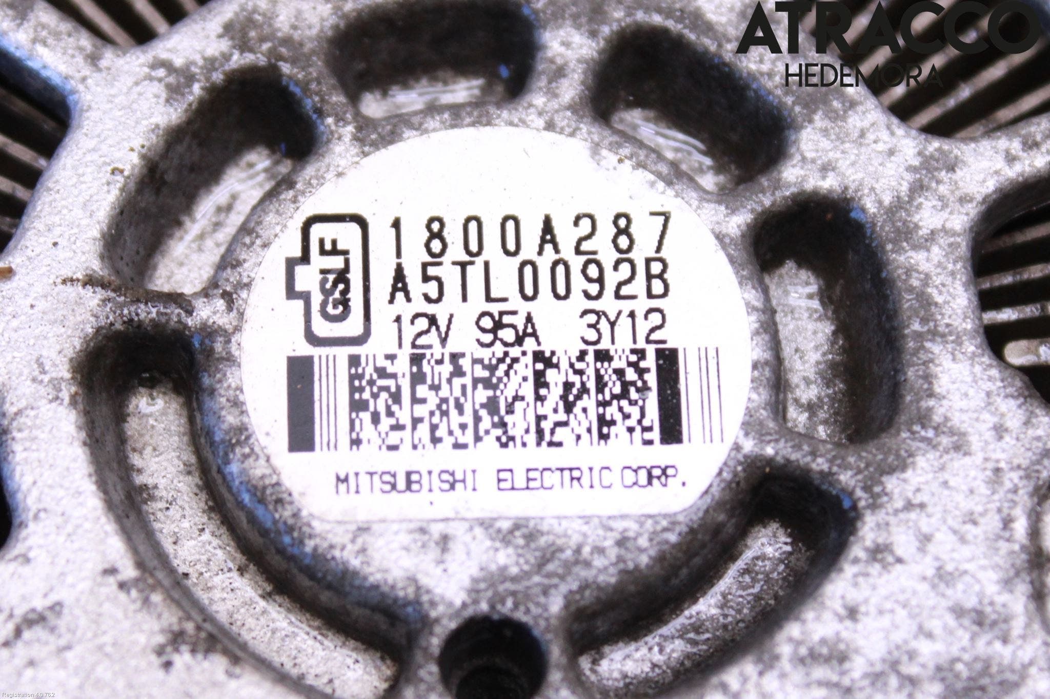 Mitsubishi ASX 10-22 Generator