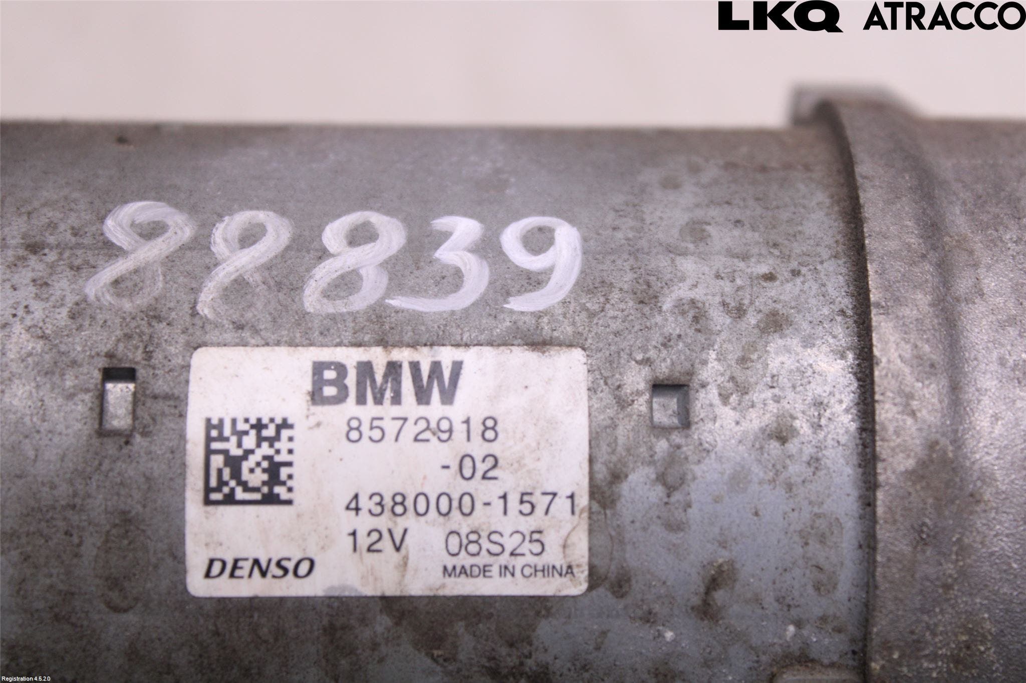 BMW 1 F20/F21 11-19 Startmotor Diesel