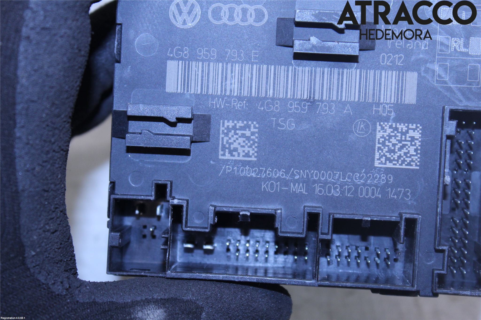 Audi A7/S7 4G 11-17 Styrenhet Dörr