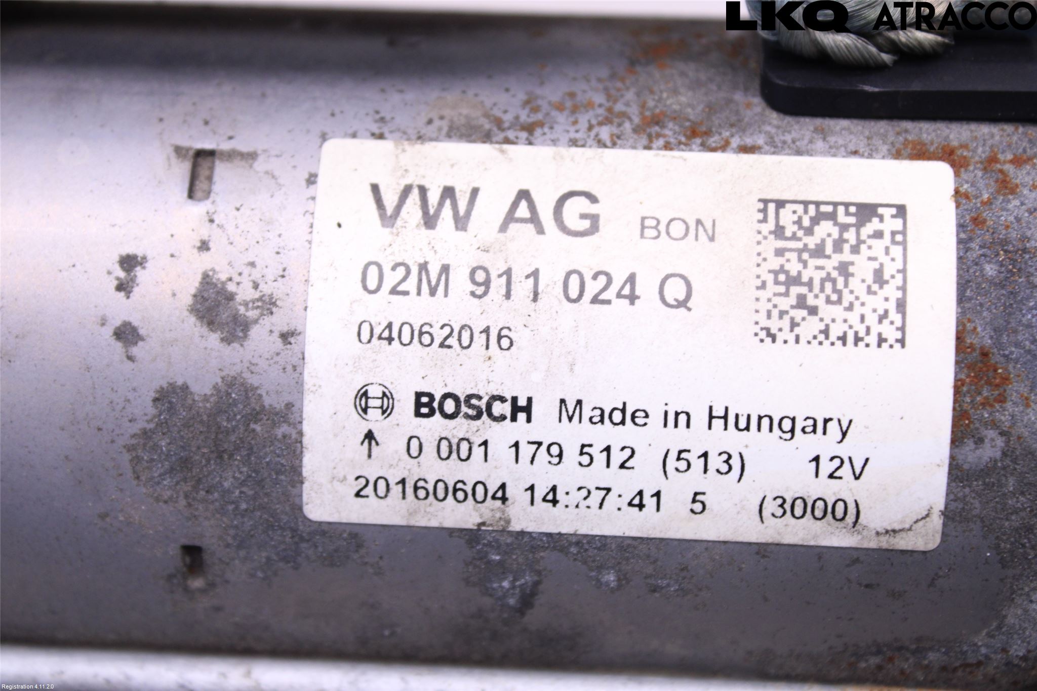 Volkswagen VW POLO 10-17 Startmotor
