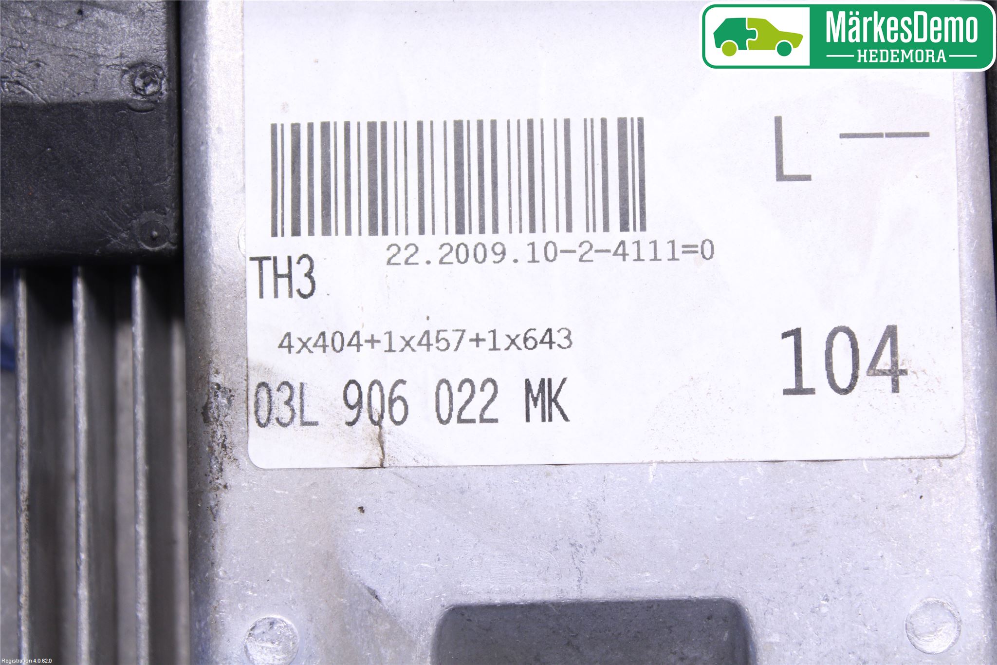 Audi A4/S4 08-11 Styrenhet Inspump Diesel