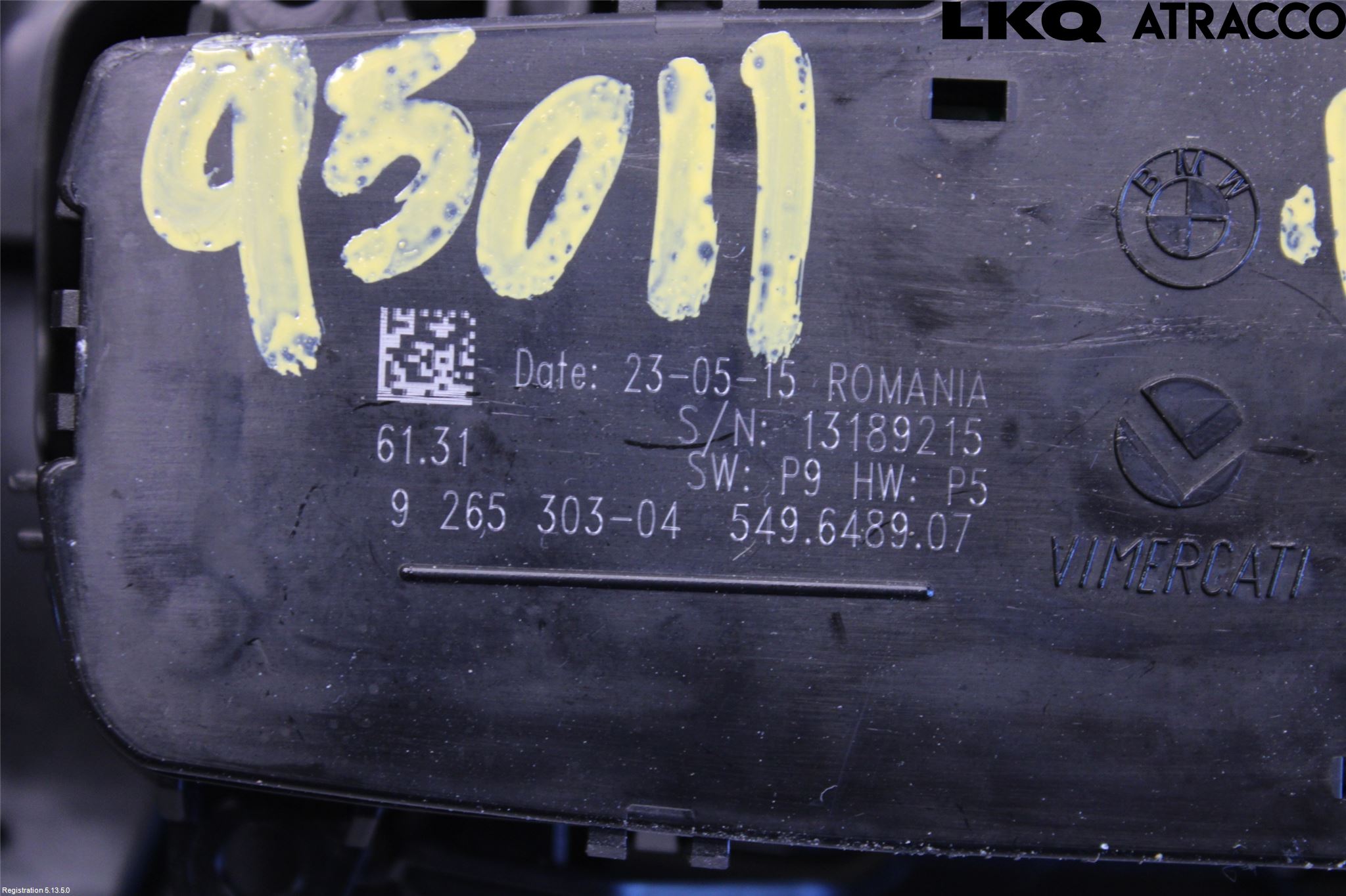 BMW 1 F20/F21 11-19 Strömställare Ljus