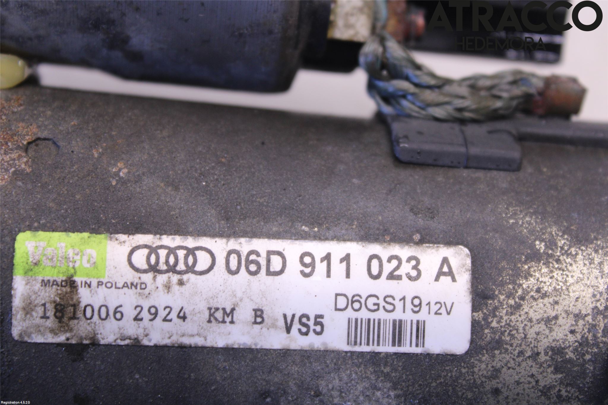 Audi A6/S6     05-11 Startmotor