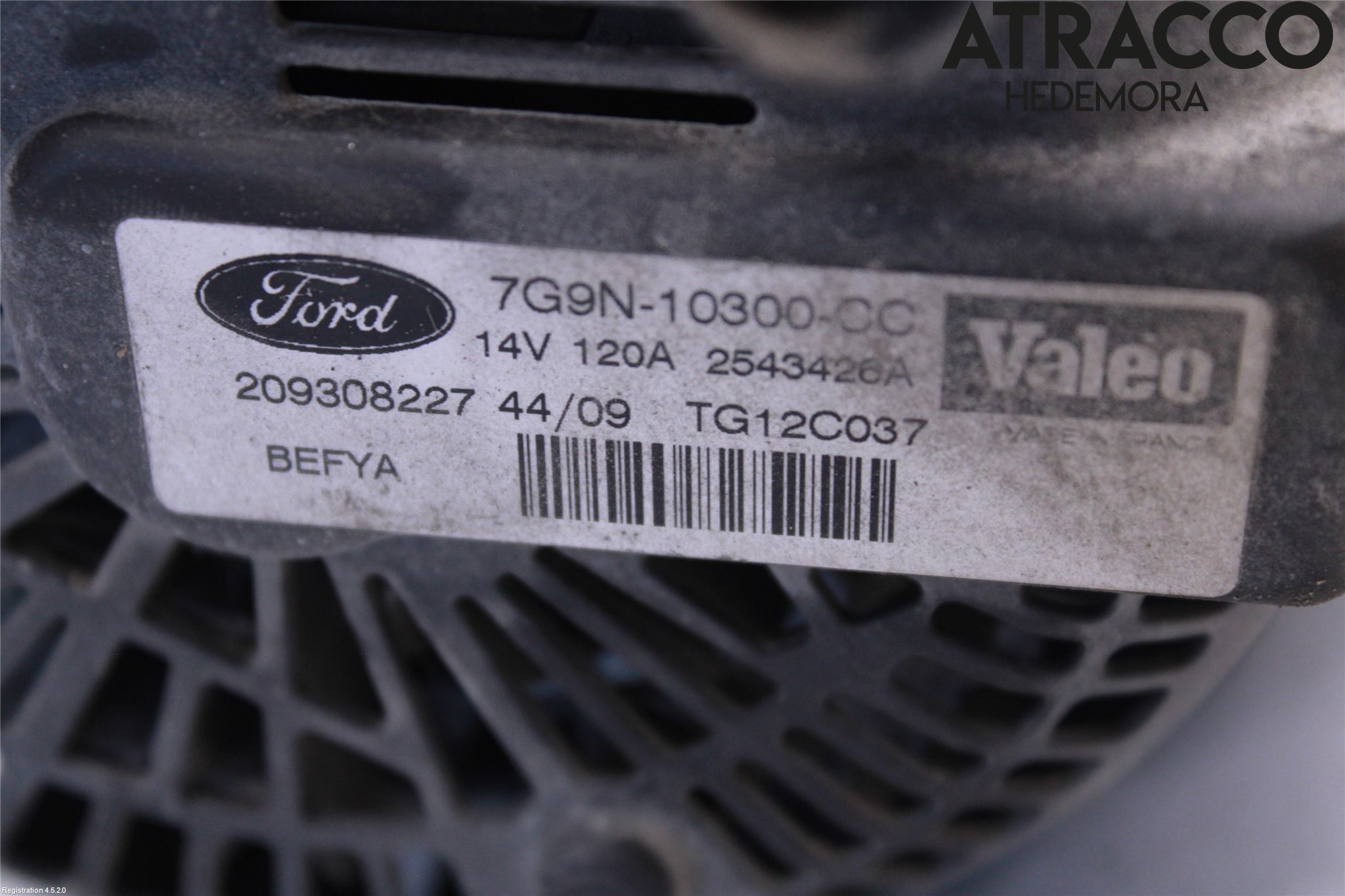 Ford FIESTA 09-12 Generator