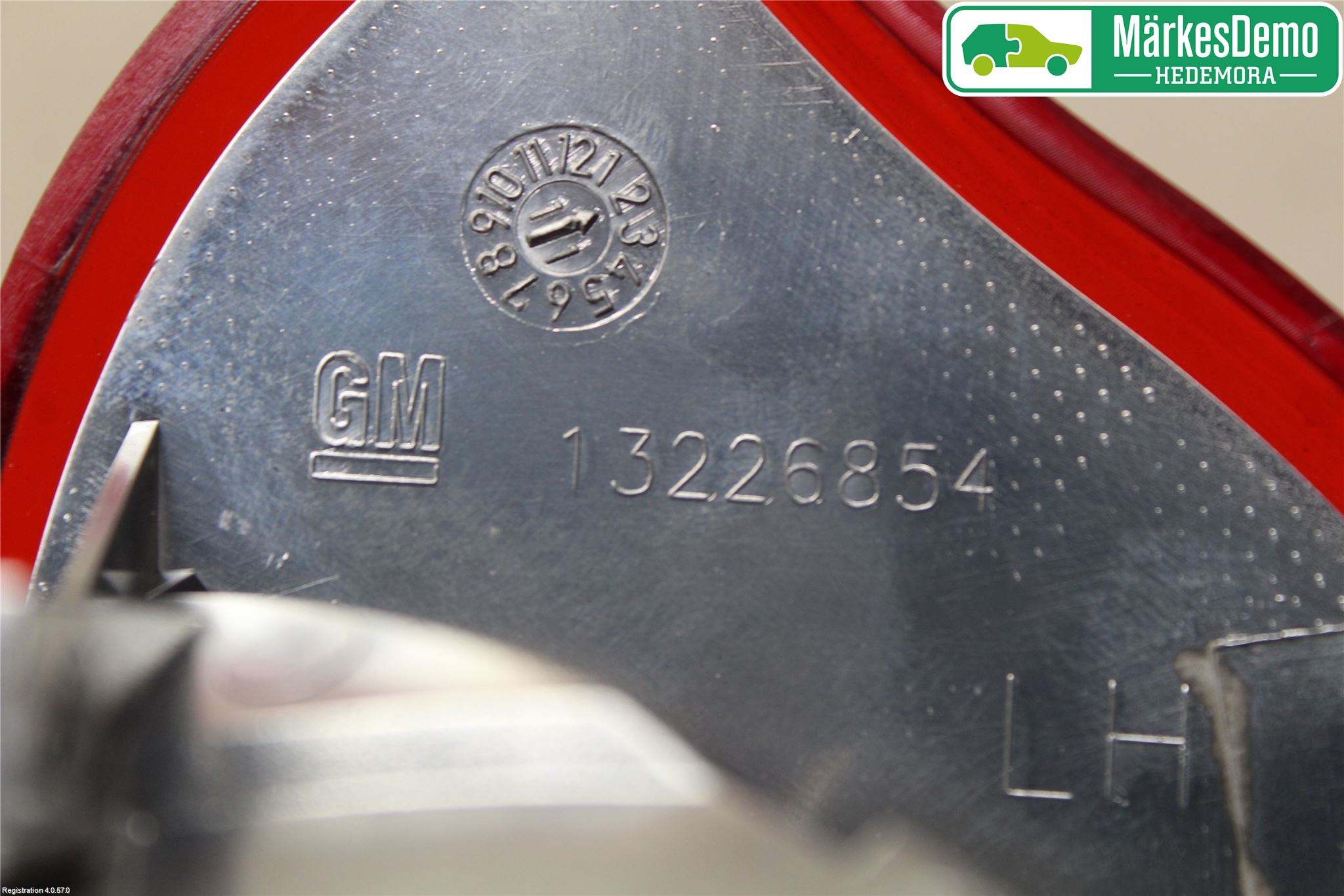 Opel INSIGNIA 09-16 Dimljus/Reflex Bak