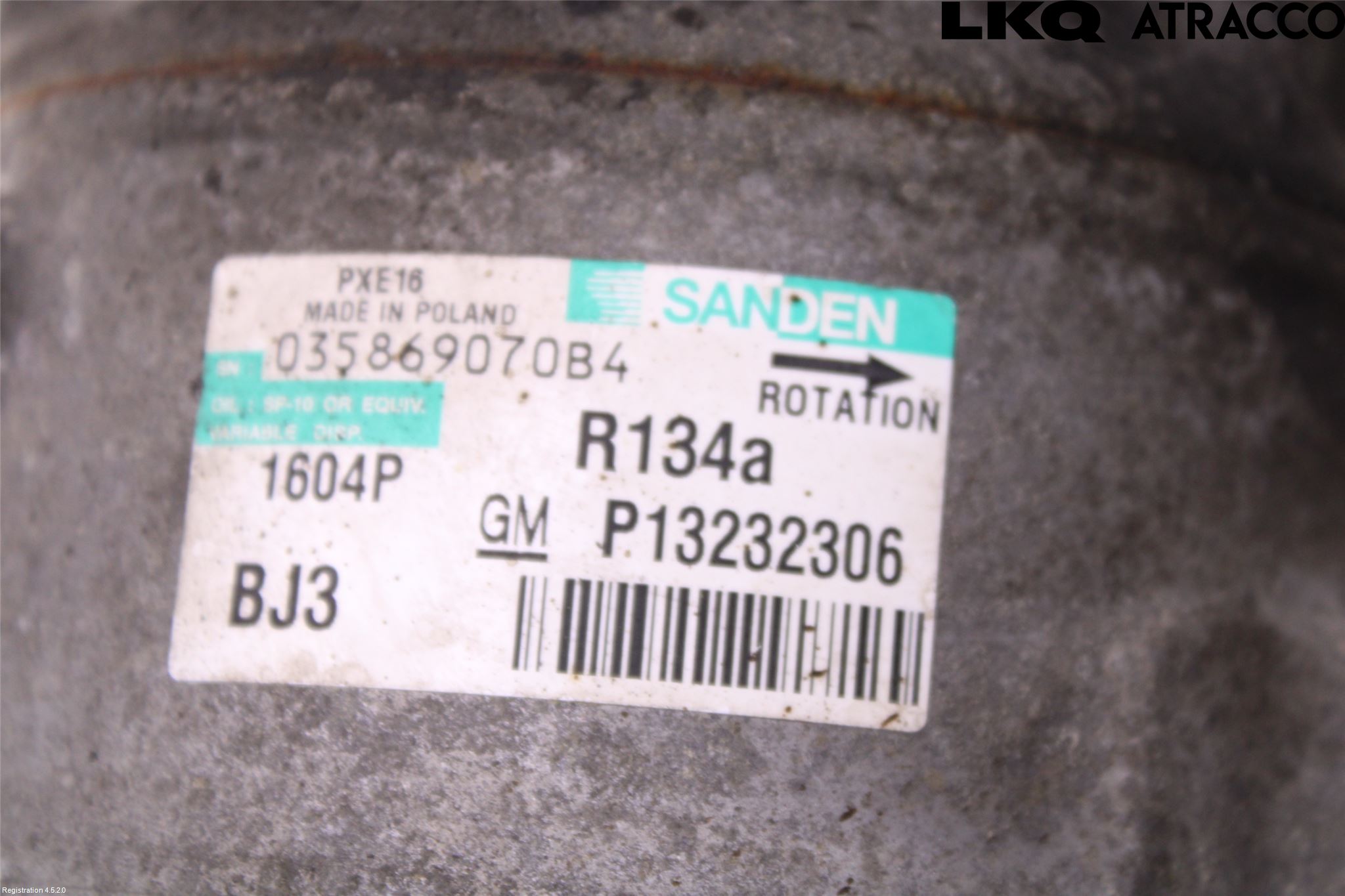 Saab 9-5 10-12 Ac Kompressor