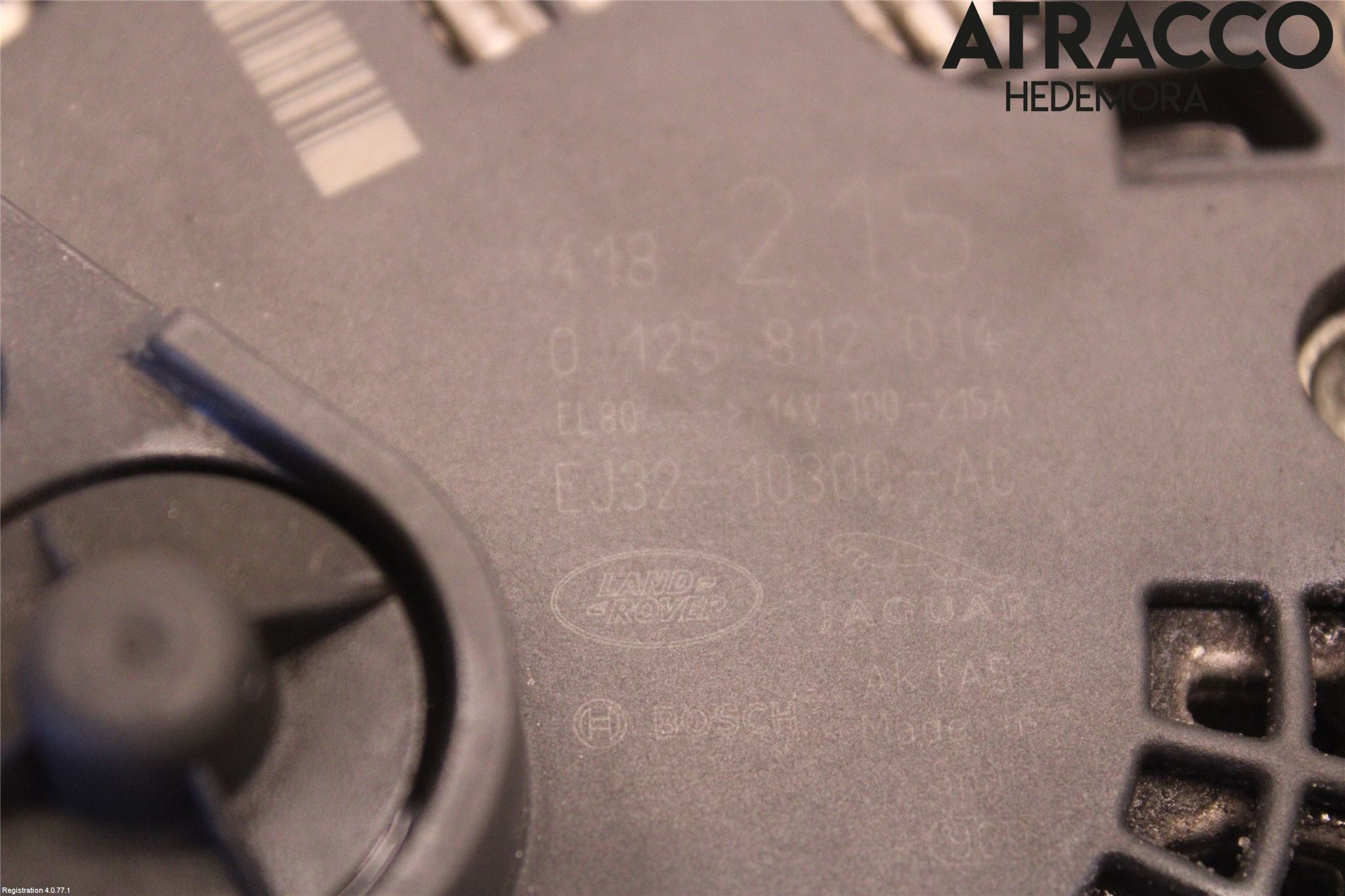 Landrover LAND ROVER RANGE ROVER EVOQUE (L538) 11-18 Generator
