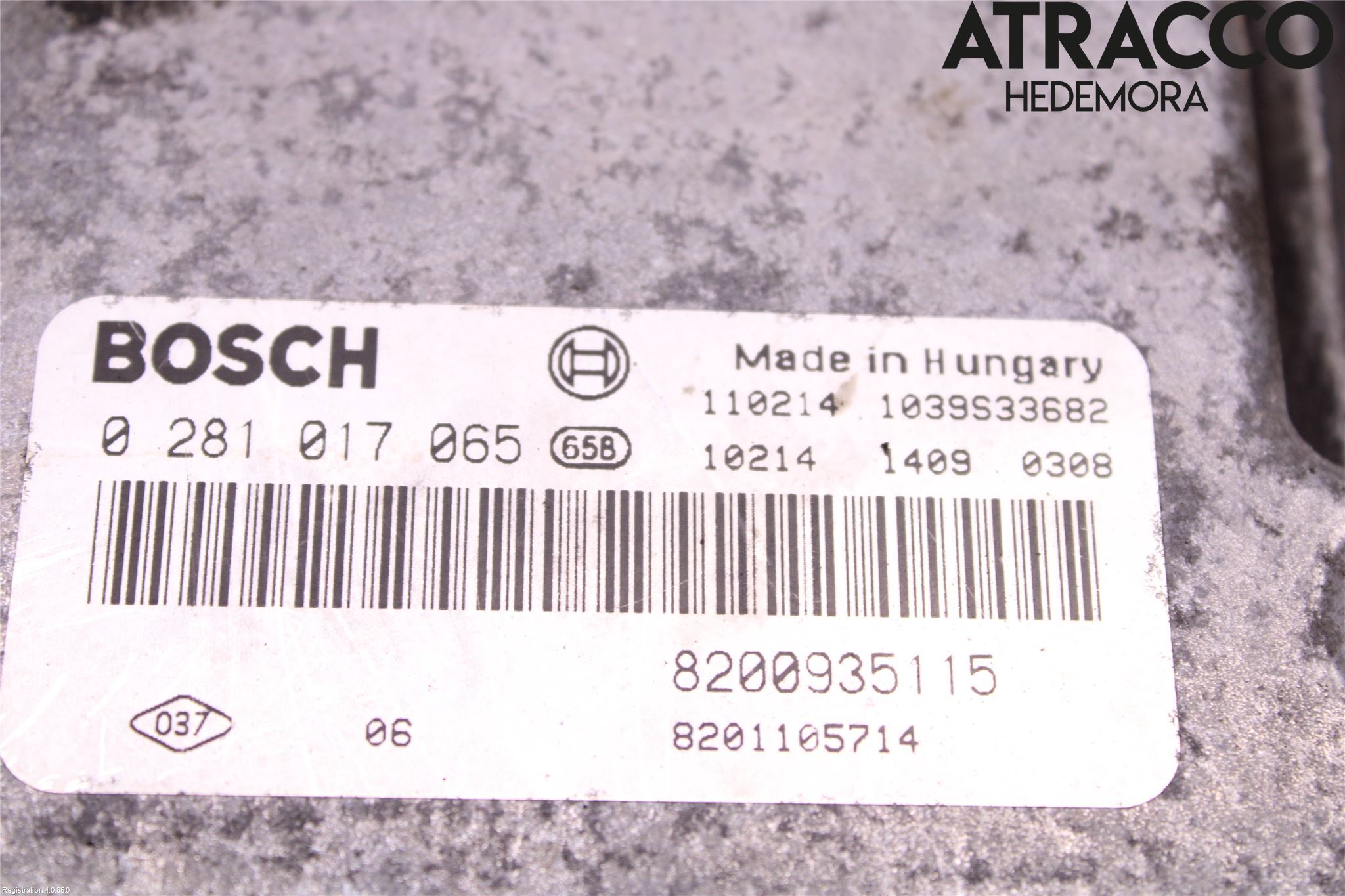 Opel VIVARO 01-14 Styrenhet Inspump Diesel