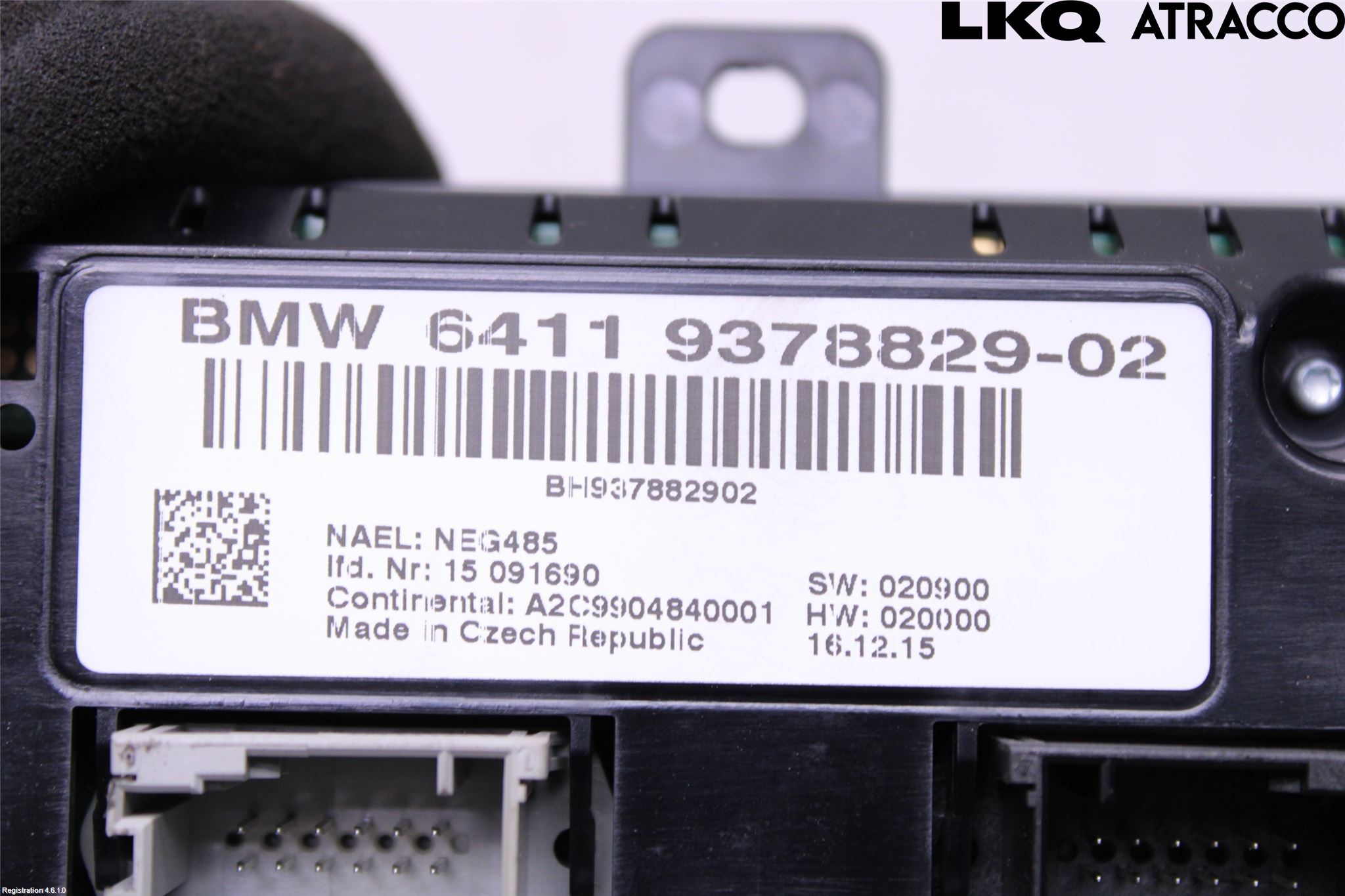 BMW X4 F26 14-18 Cd Radio - Multimediapanel
