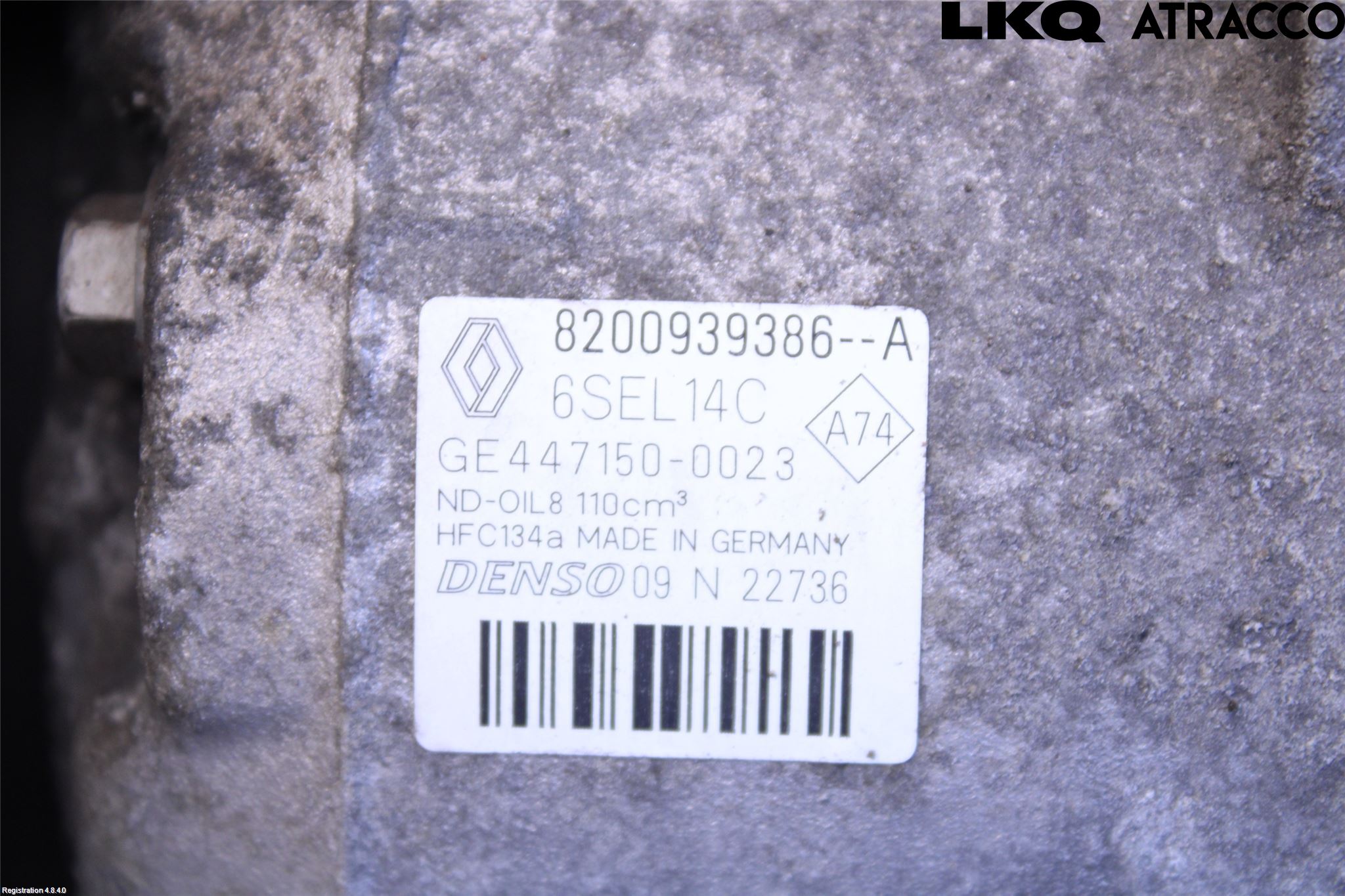 Renault MEGANE III 09-15 Ac Kompressor