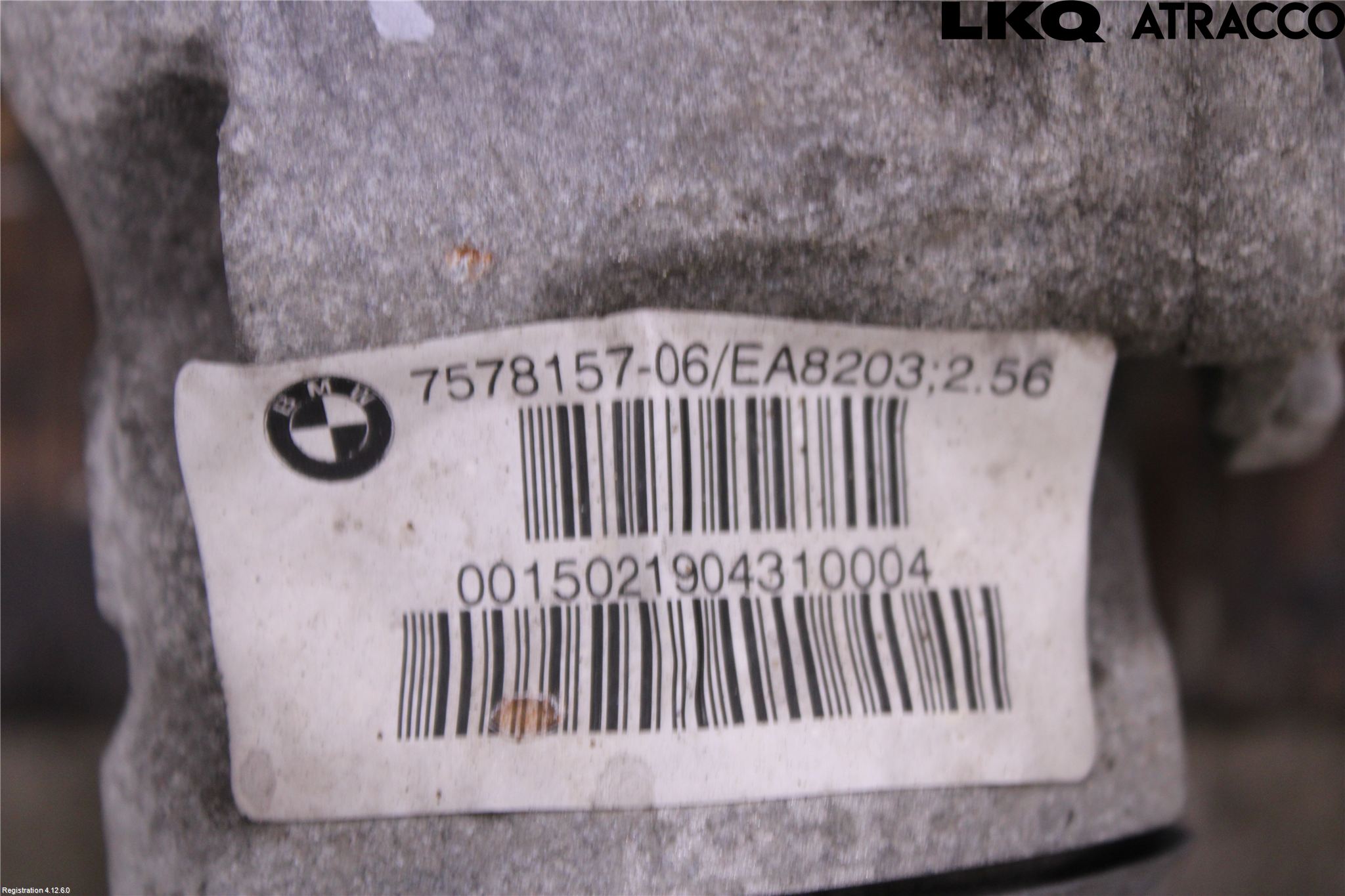 BMW 3 F30/F31/F80 12-19 Framvagn Diffrential