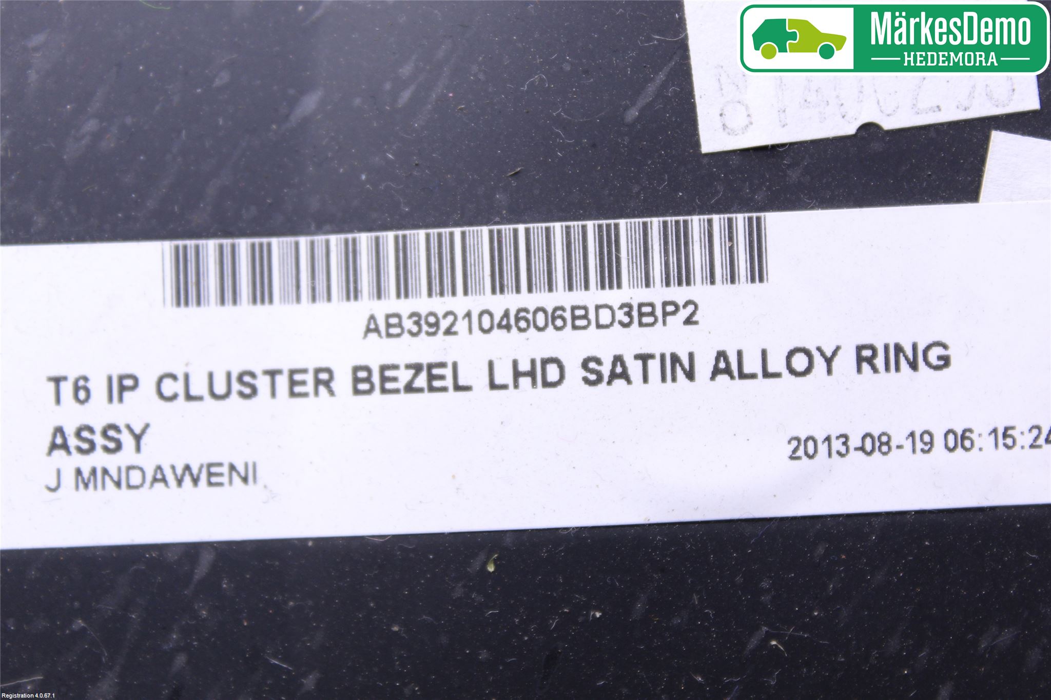 Ford RANGER EU 12-23 Instrumentsarg