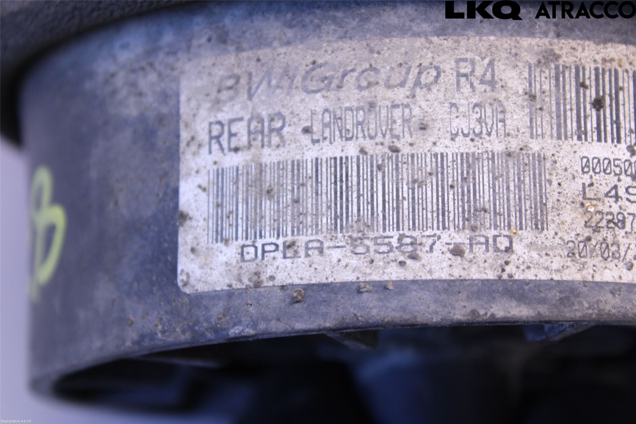 Landrover RANGE ROVER SPORT (L494) 14-22 Nivå-Luftfjädring Bälg