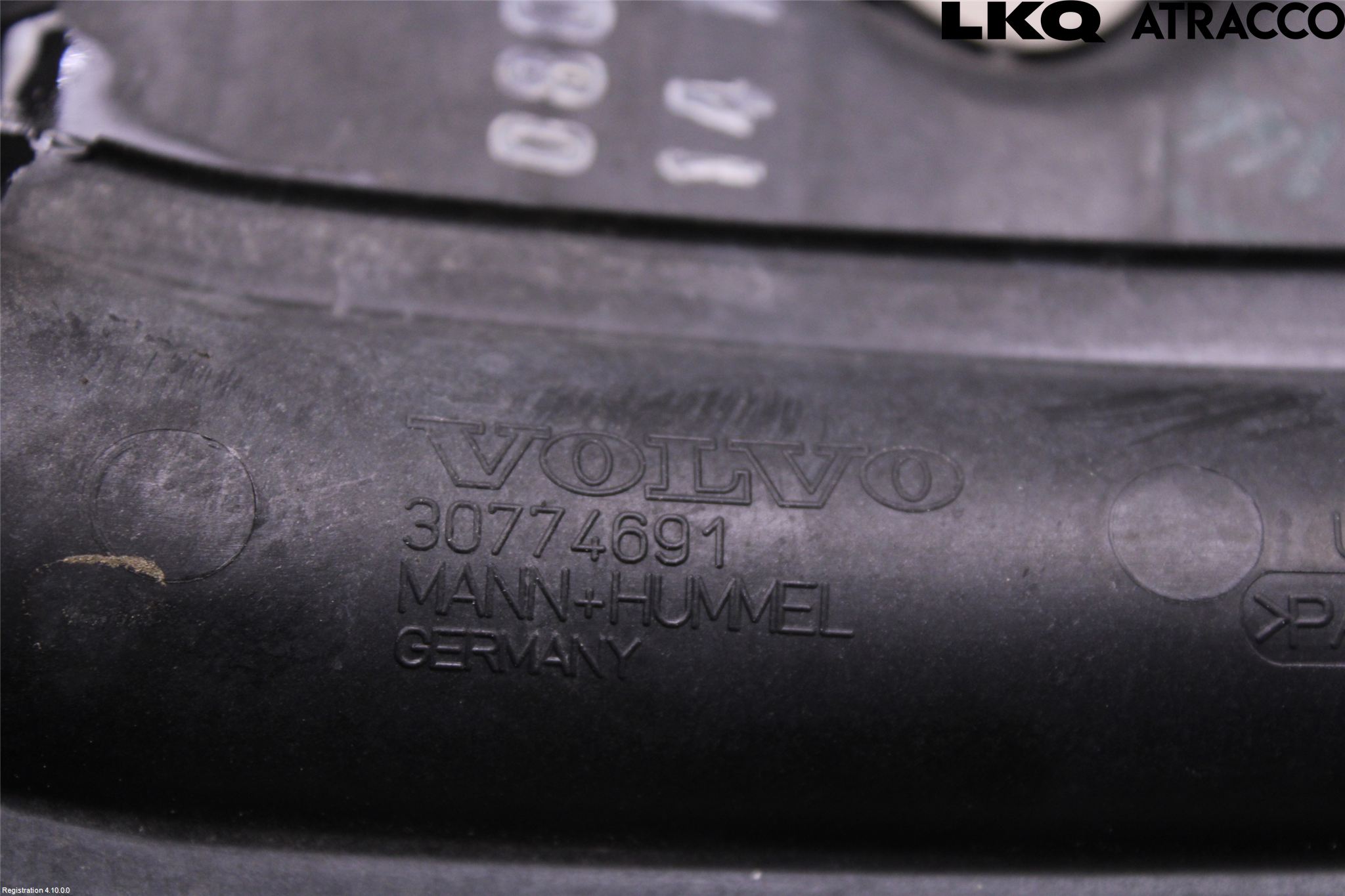 Volvo XC60 14-17 Laddluft-Intercoolerrör