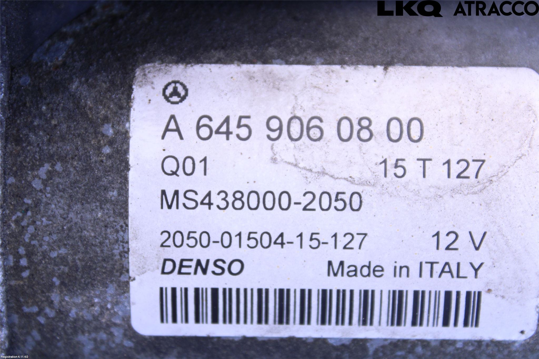 Mercedes-Benz MB CLA-KLASS (C117/X117) 13-19 Startmotor