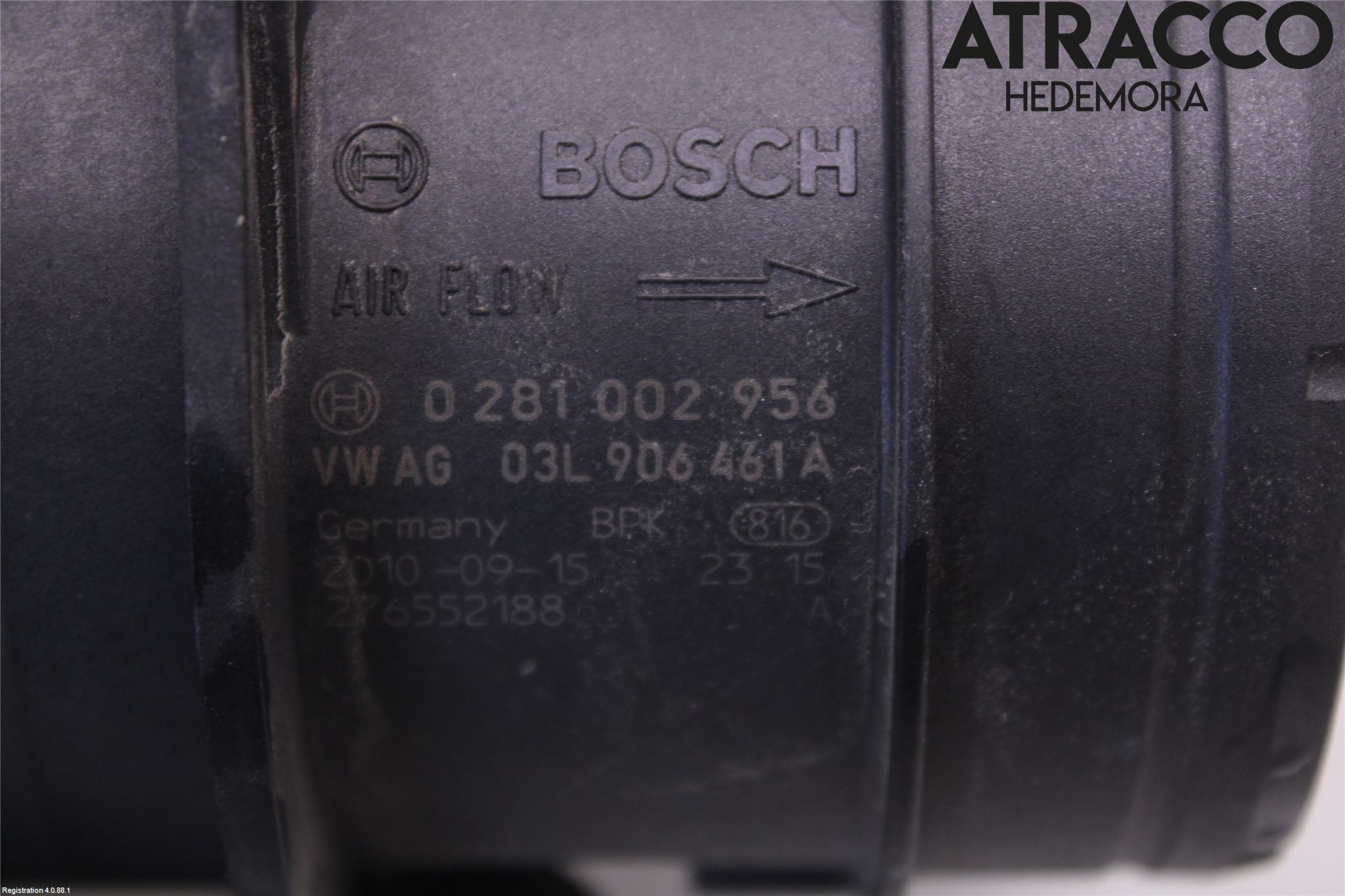 Volkswagen VW AMAROK 2H 10-22 Injluftmassamätare