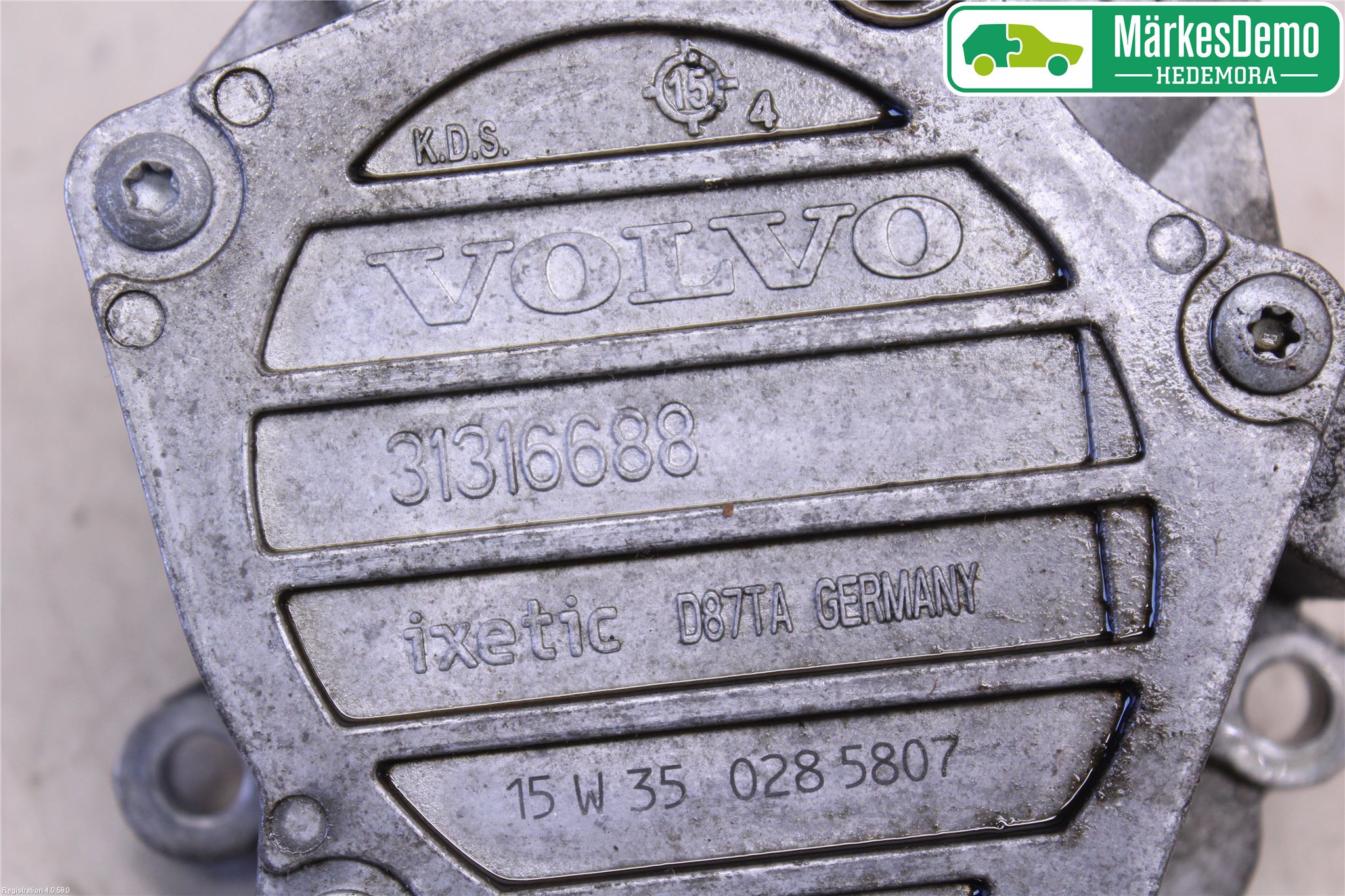 Volvo V70 14-16 Vakuumpump