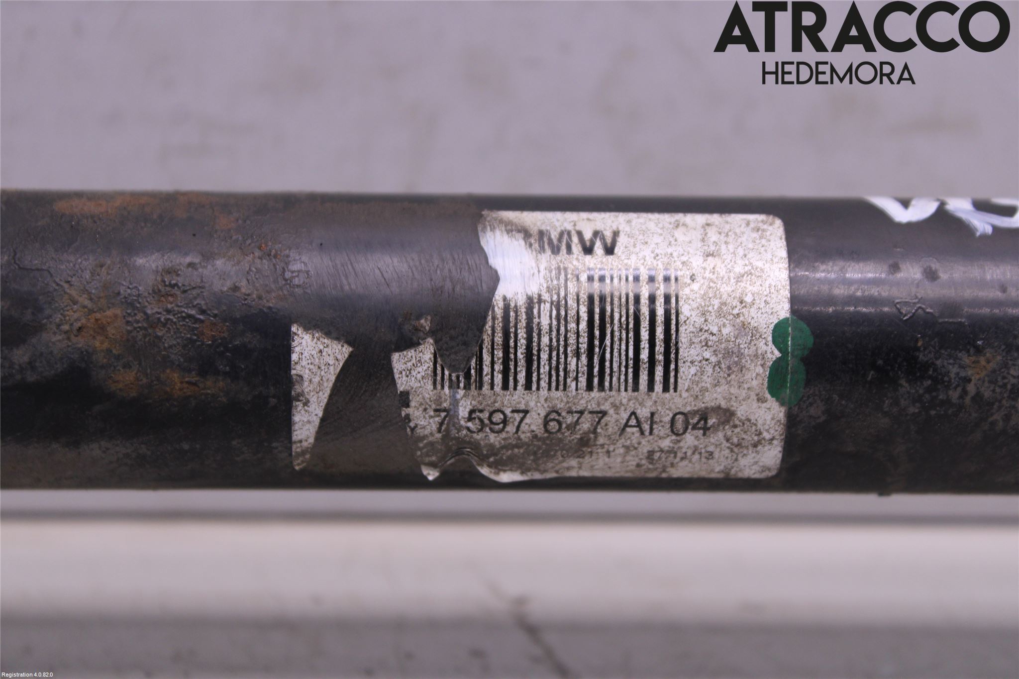 BMW 1 F20/F21 11-19 Drivaxel Bak Vänster