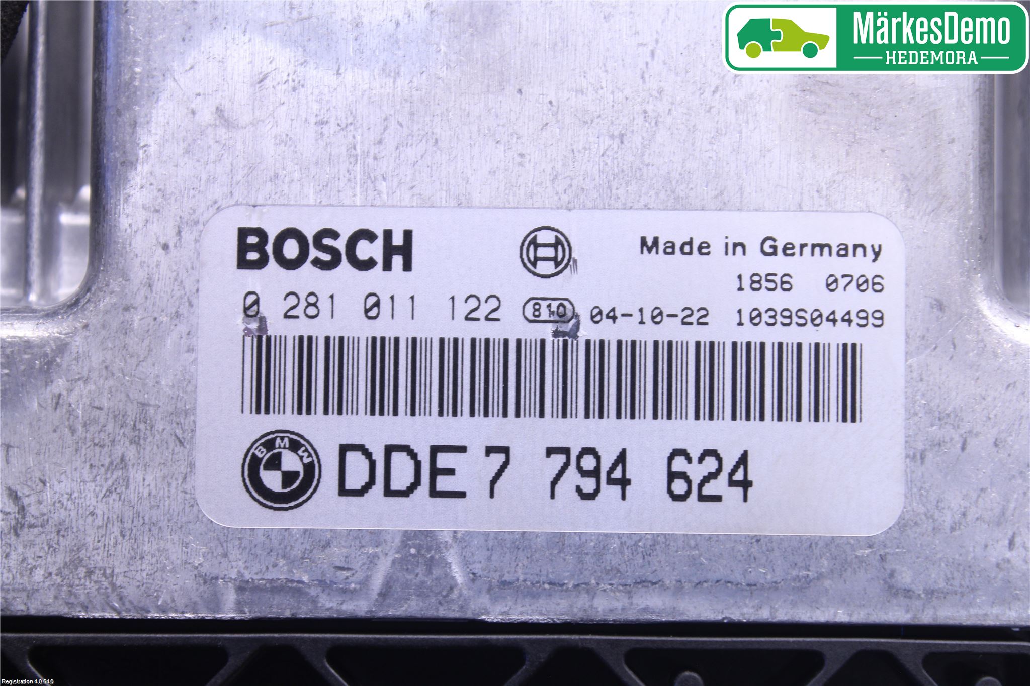BMW 3 E46      98-05 Styrenhet Insprut Bensin