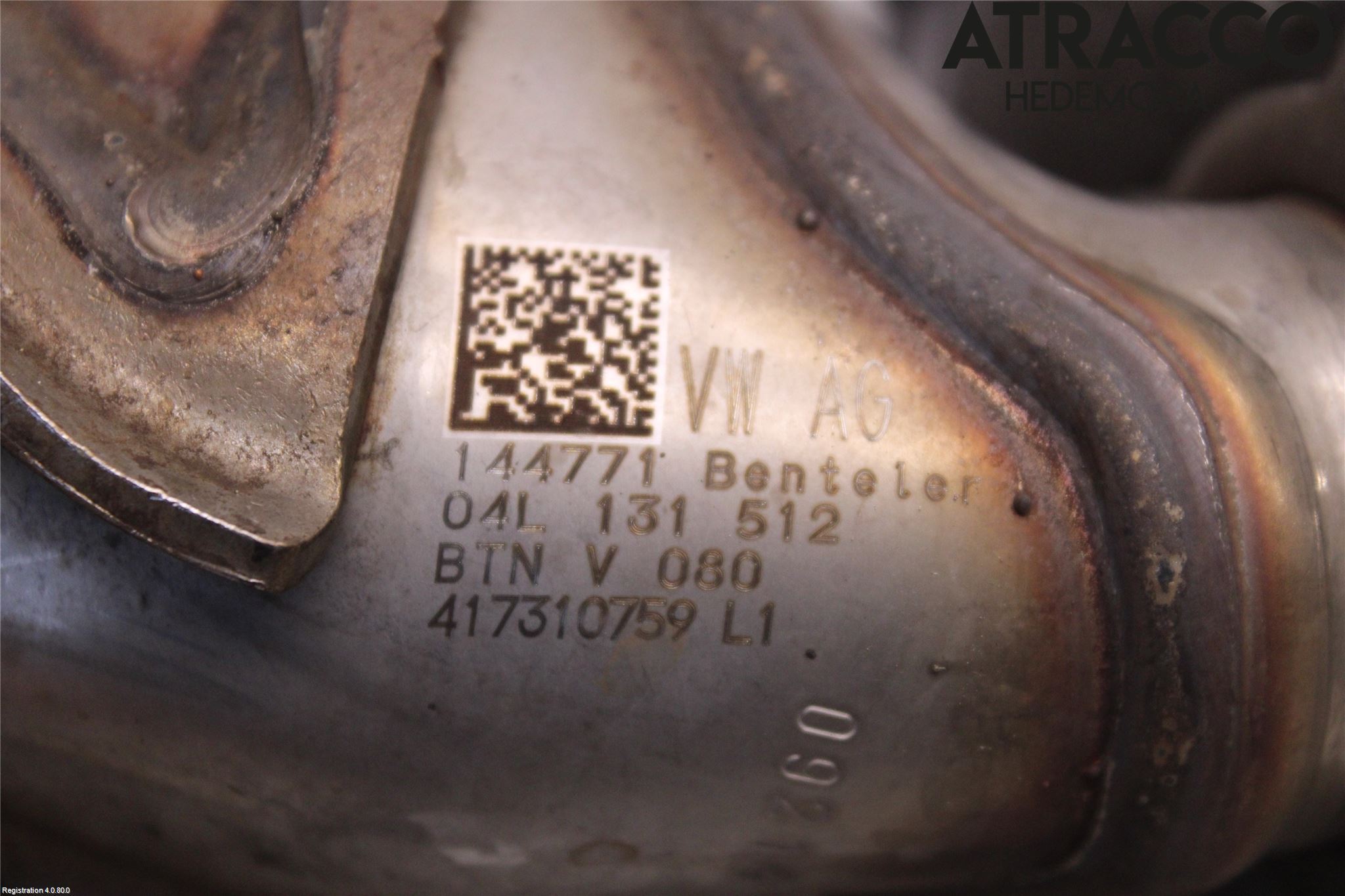 Volkswagen VW GOLF / E-GOLF VII 13-20 Avgaskylare