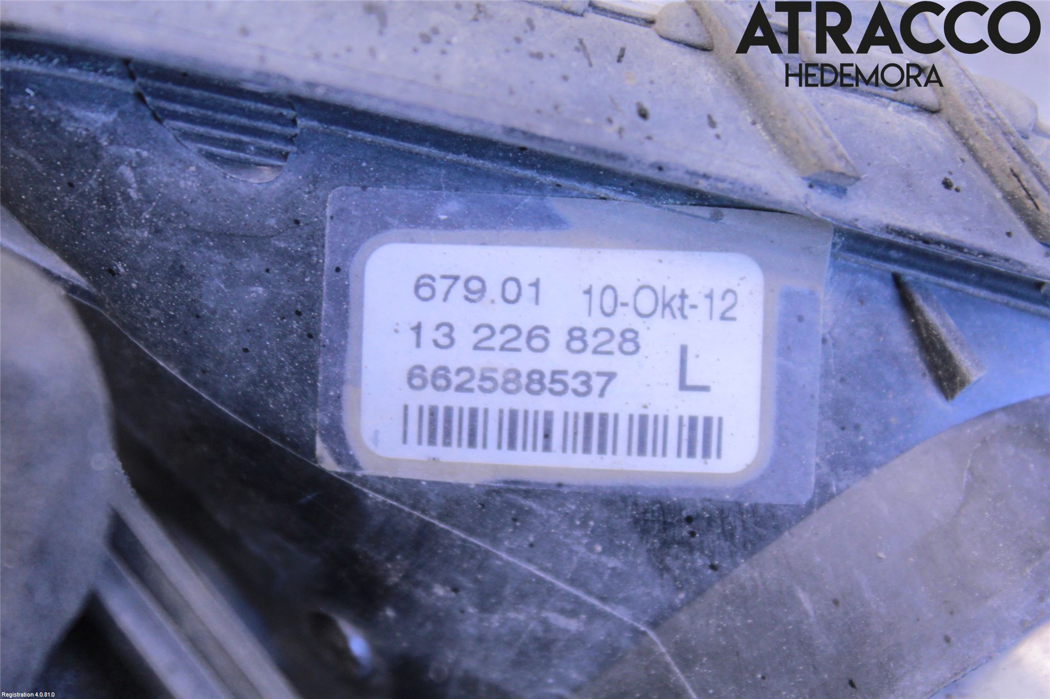 Opel INSIGNIA 09-16 Dimljus-Varselljus Fram