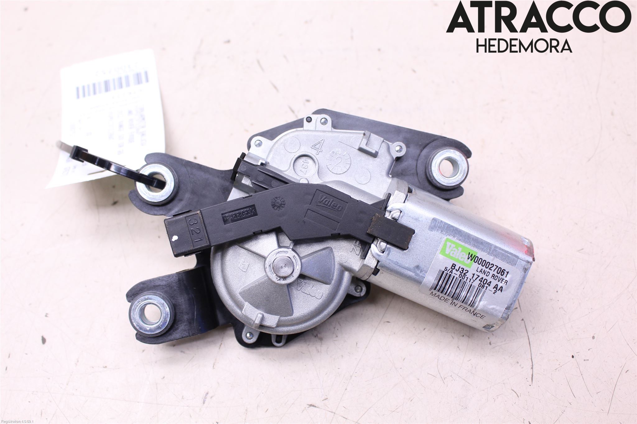 Landrover LAND ROVER RANGE ROVER EVOQUE (L538) 11-18 Torkarmotor Baklucka