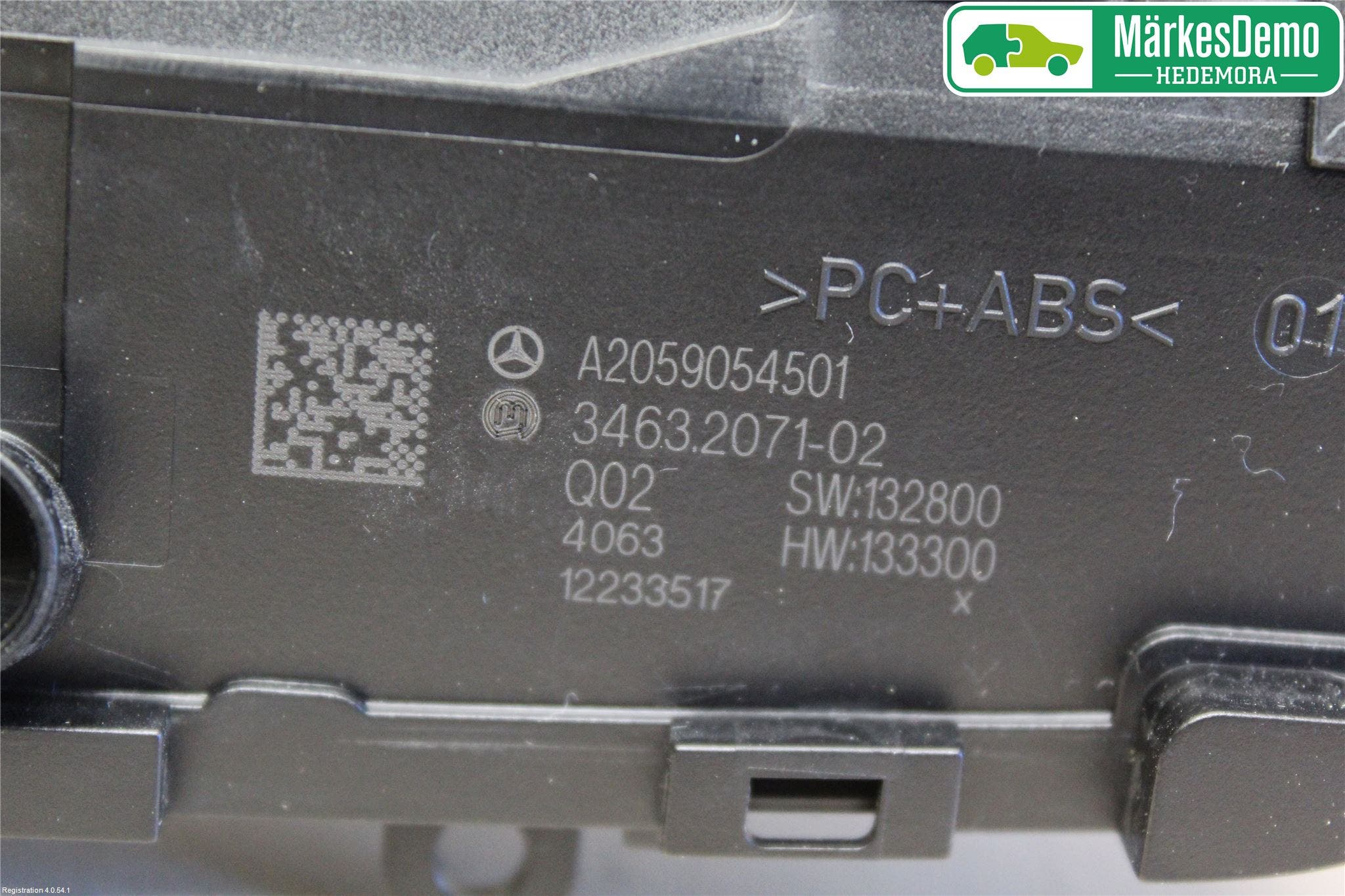 Mercedes-Benz MB C-KLASS (W205) 14-21 Cd Radio - Multimediapanel