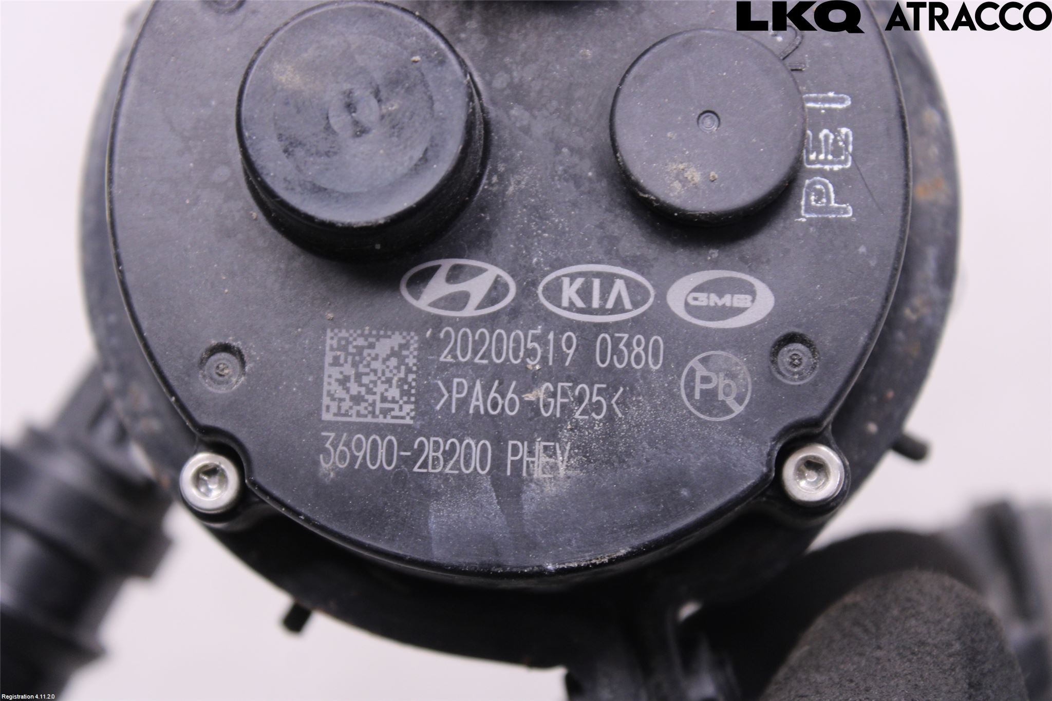Kia NIRO (DE) 17-22 Värme Cirkulationspump
