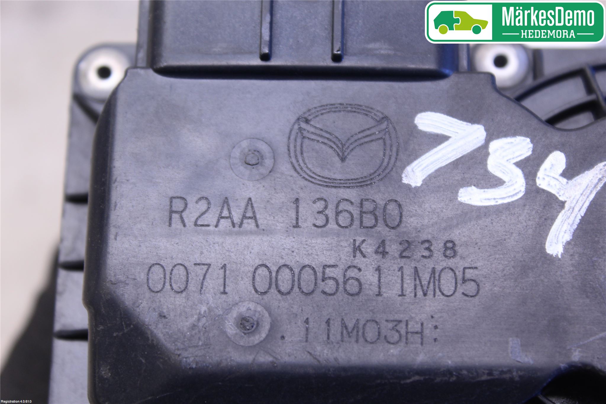 Mazda CX-7 Injspjällhus