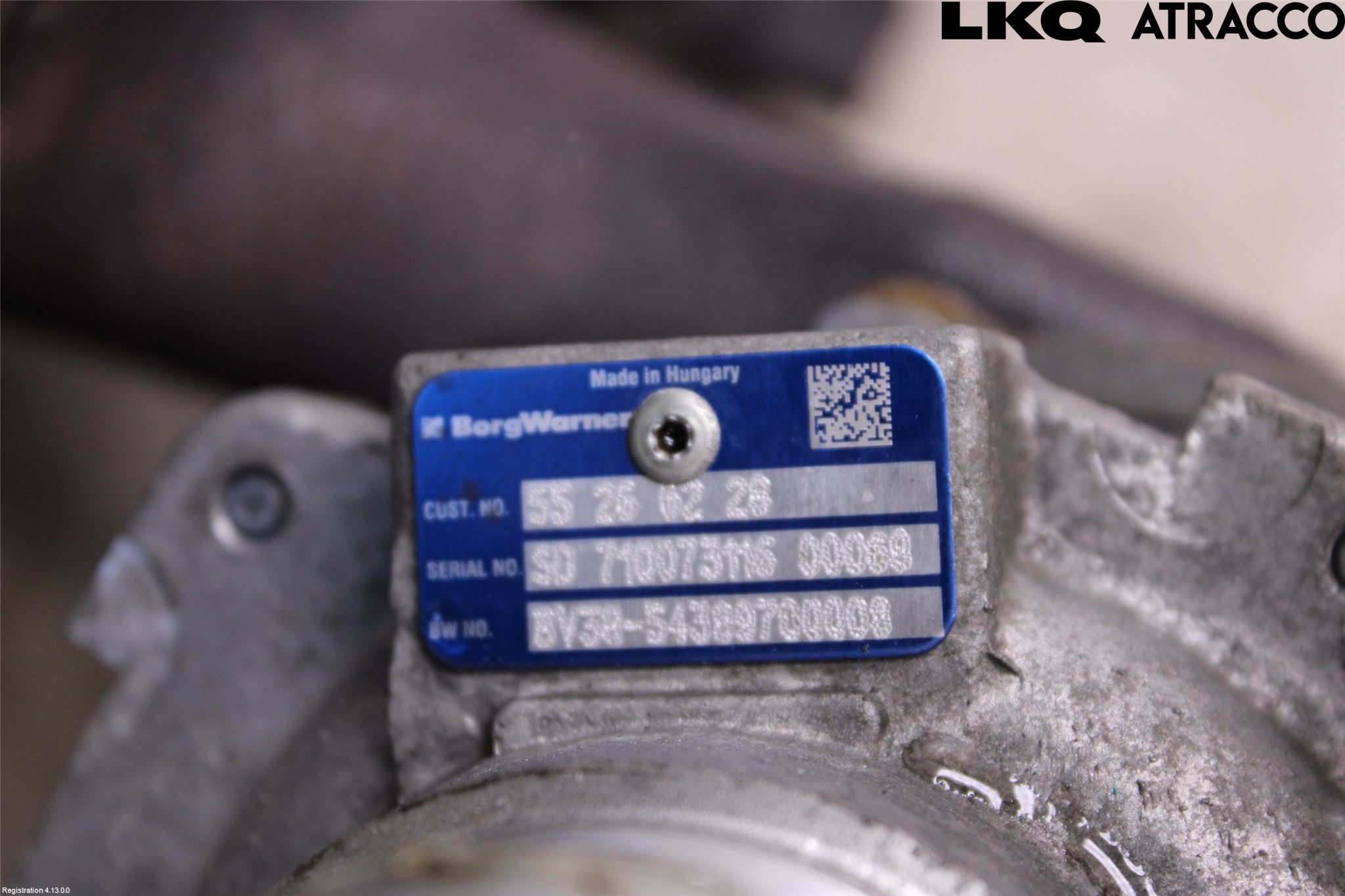 Suzuki VITARA 15- Turboaggregat