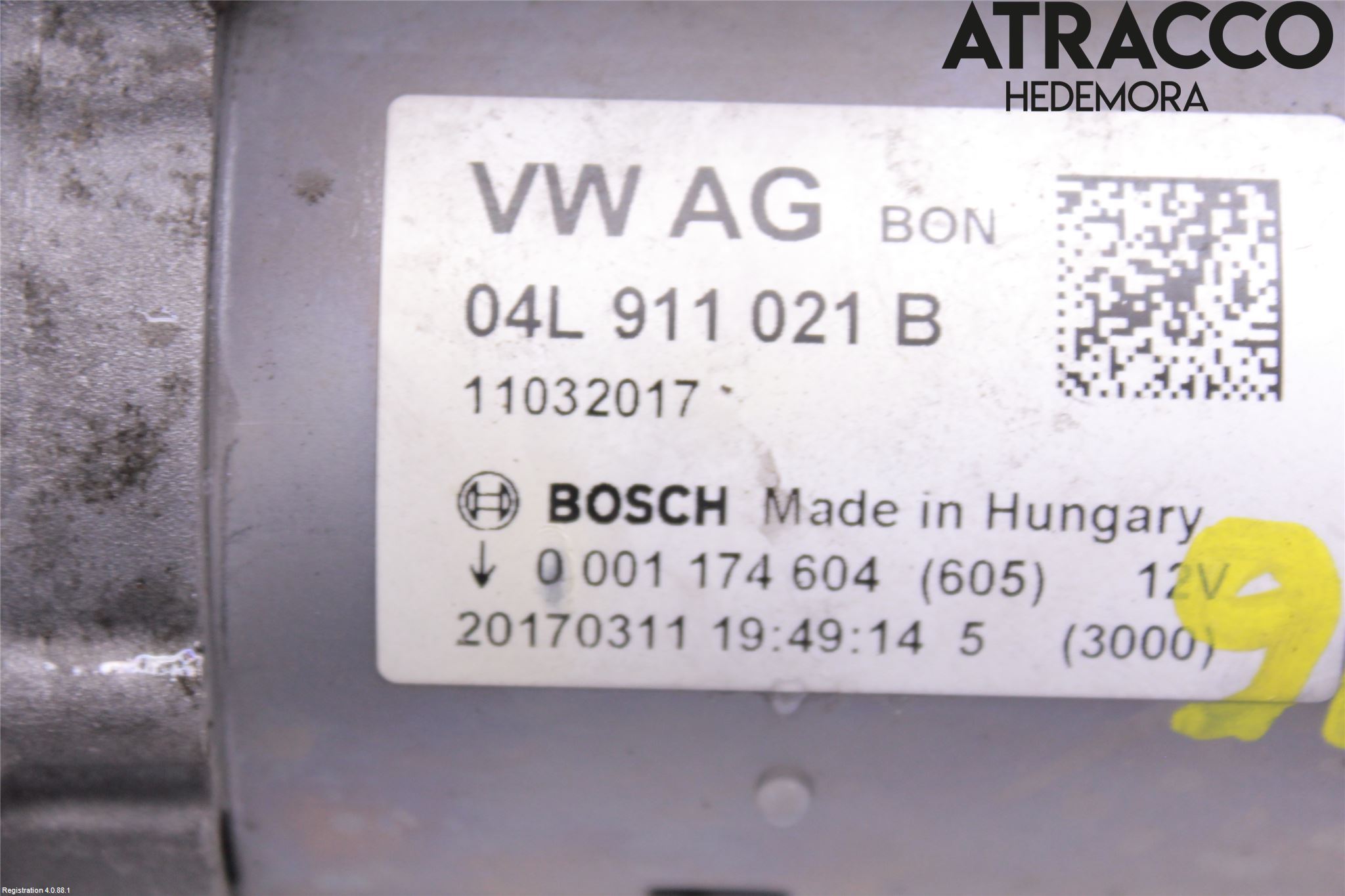 Audi A5 17- Startmotor Diesel