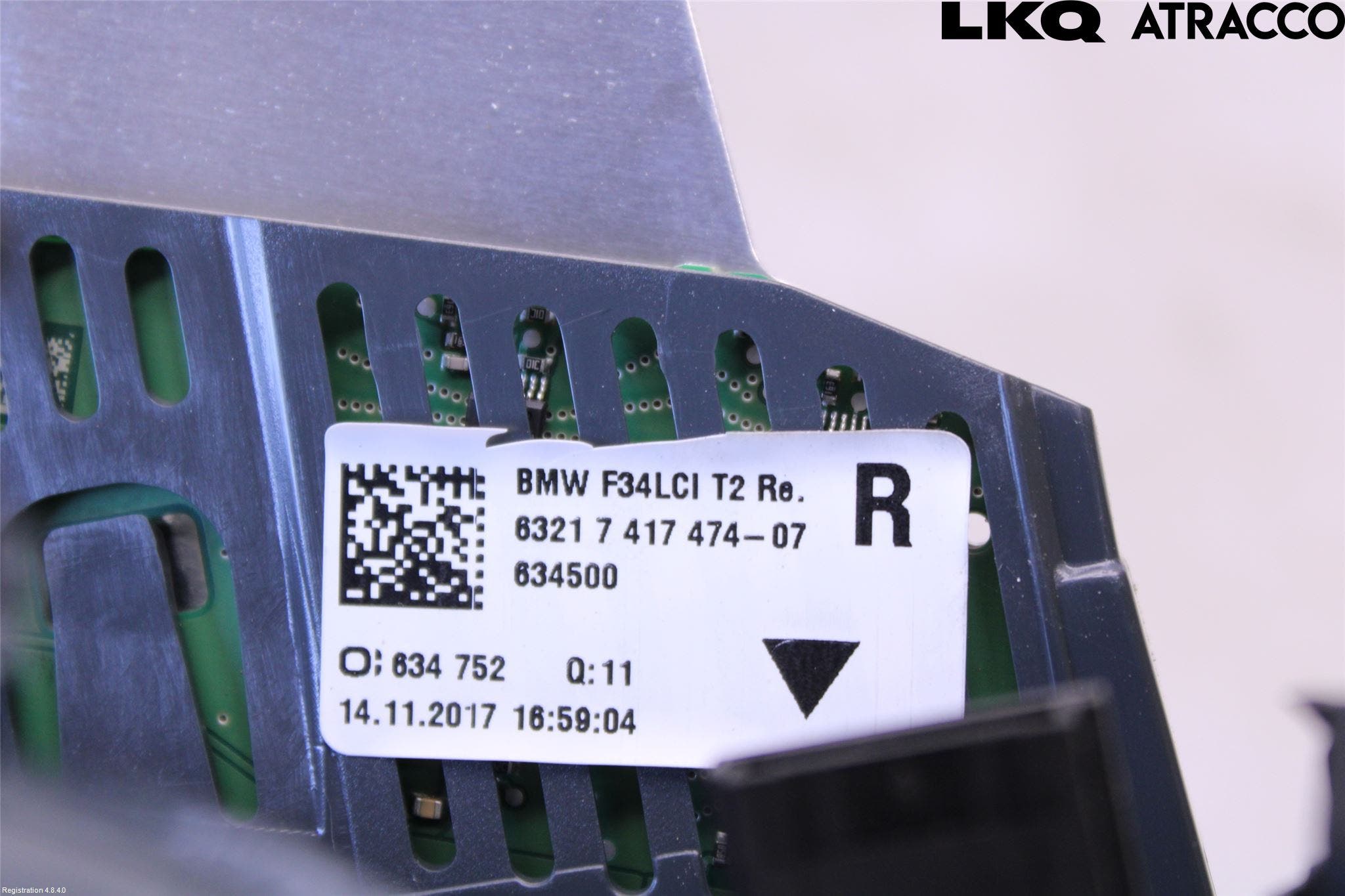 BMW 3 GT F34 13-19 Bakljus Lucka Hö