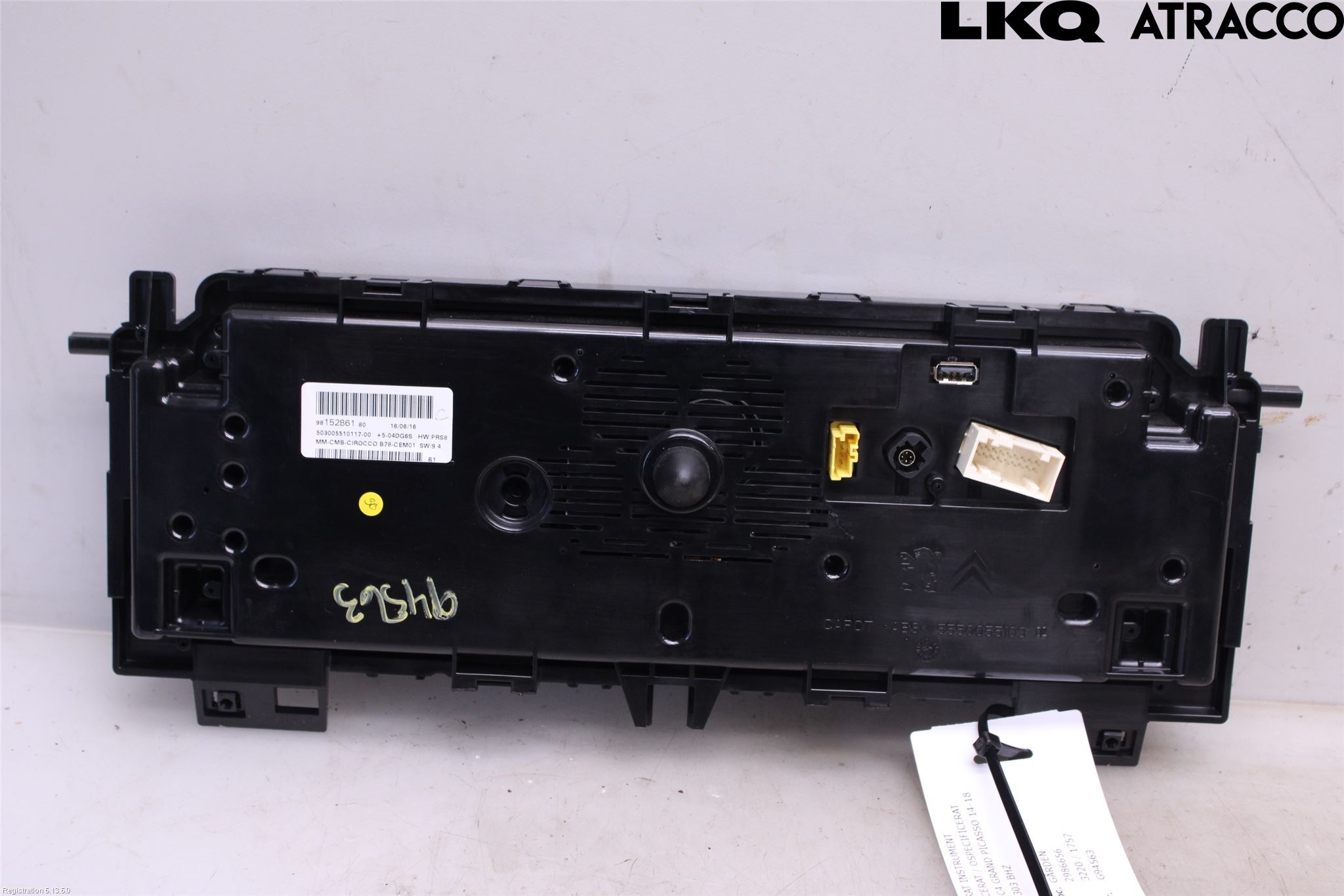 Citroen C4 GRAND PICASSO 14-18 Instrument Komb
