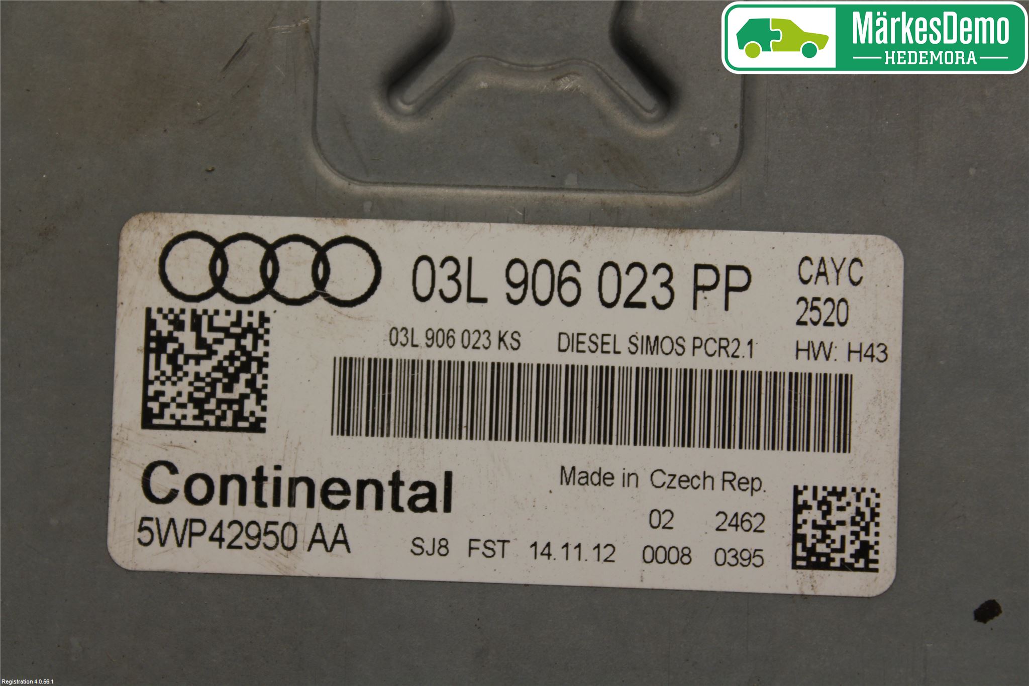 Audi A3/S3 05-13 Styrenhet Insprut Bensin