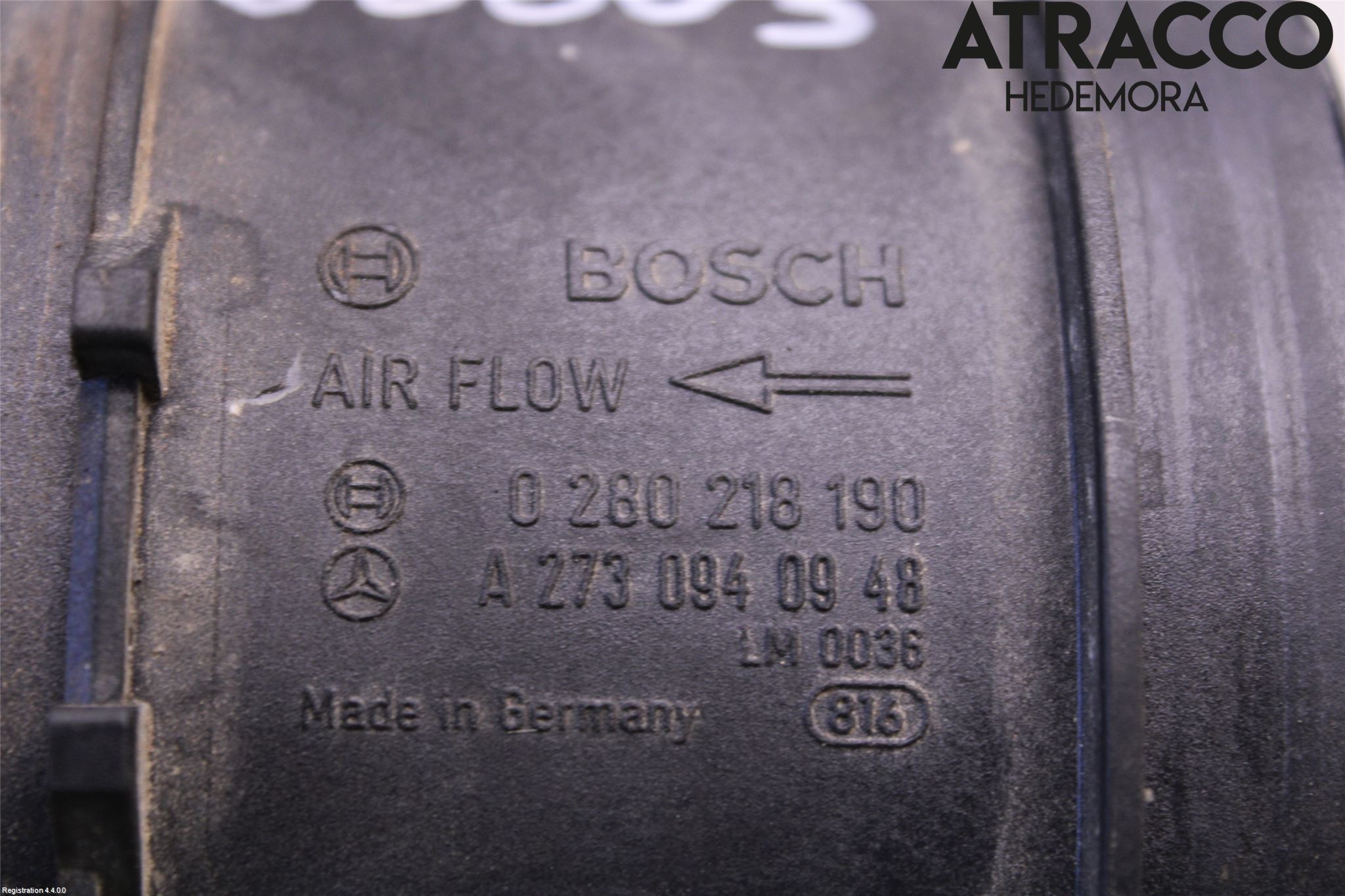 Mercedes-Benz MB S-KLASS (W221) 05-13 Injluftmassamätare