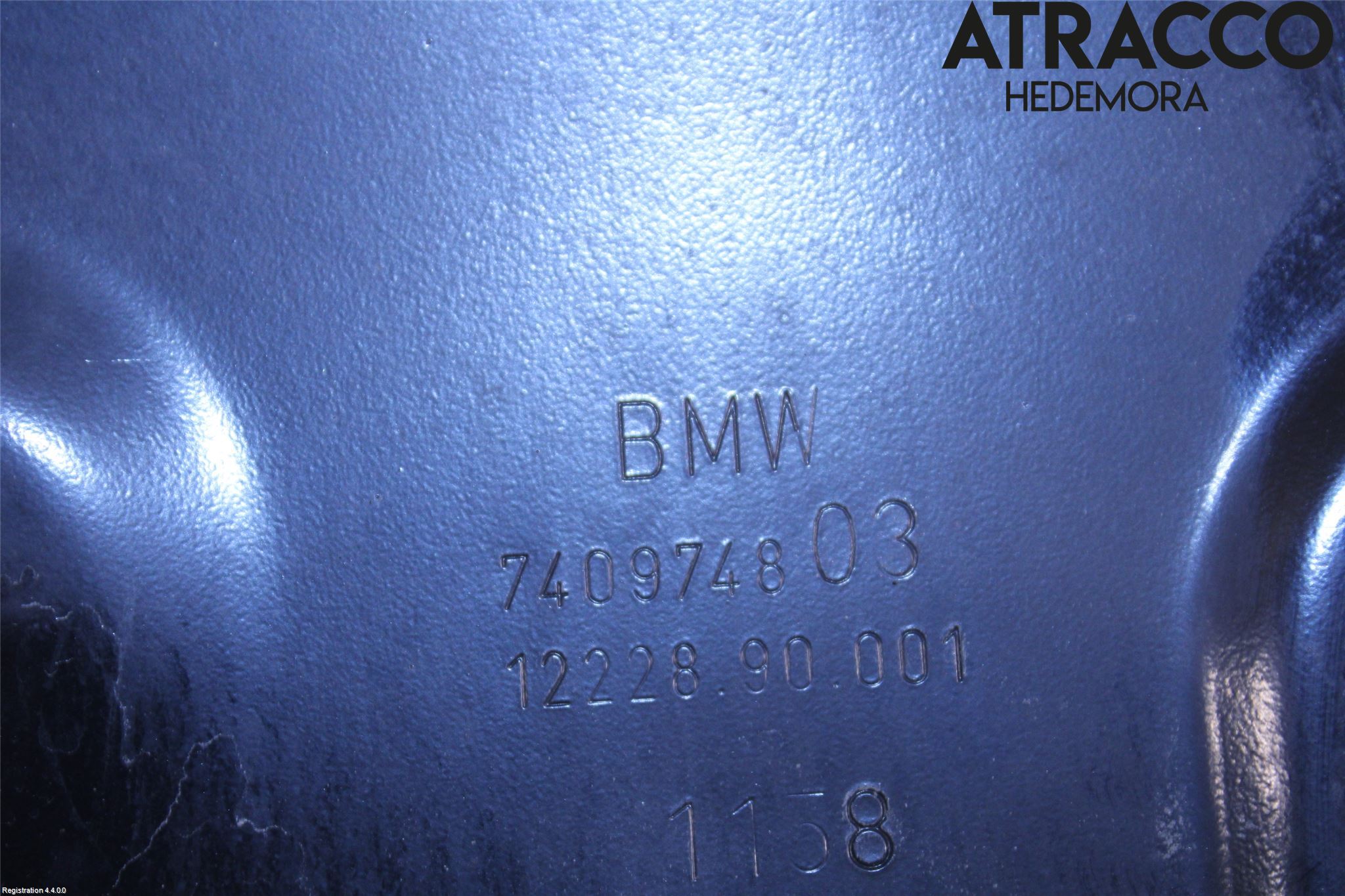 BMW 7 G11/G12 15-22 Frontplåt Övre