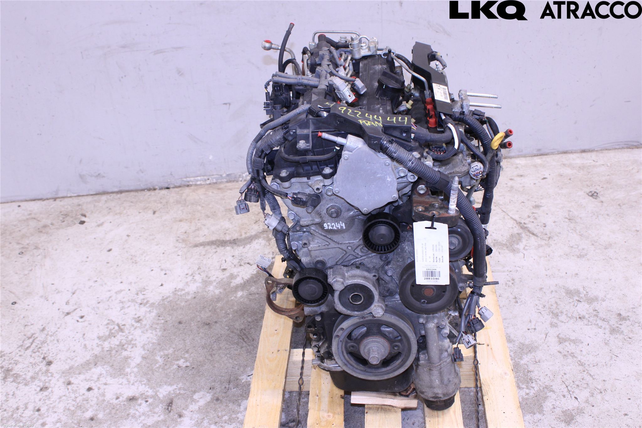 Toyota VERSO 09-18 Motor Diesel