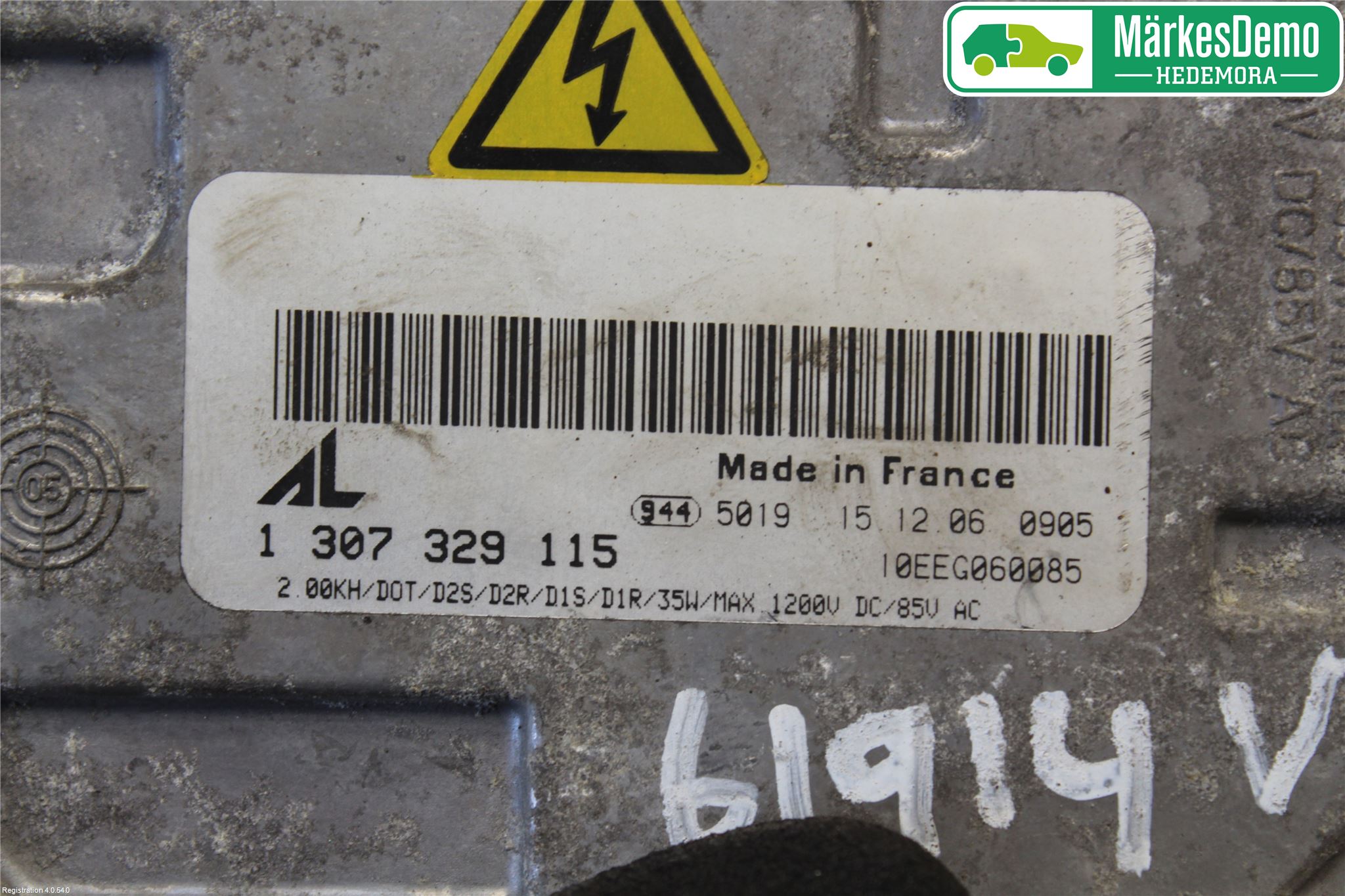 Audi A3/S3 05-13 Styrenhet Strålkastare