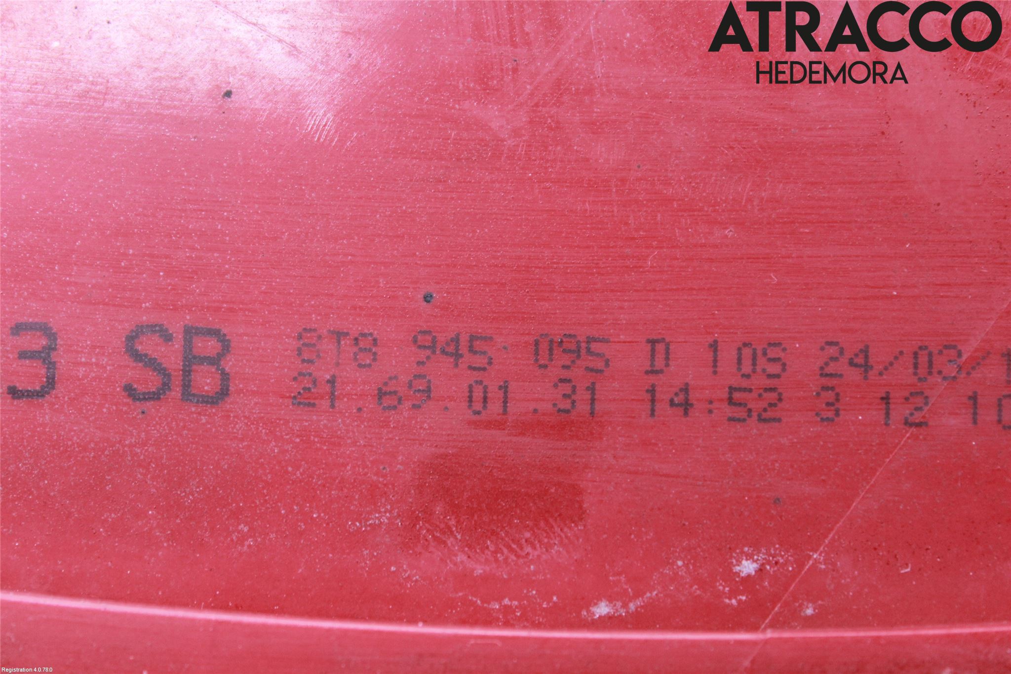 Audi A5 07-16 Bakljus Vänster