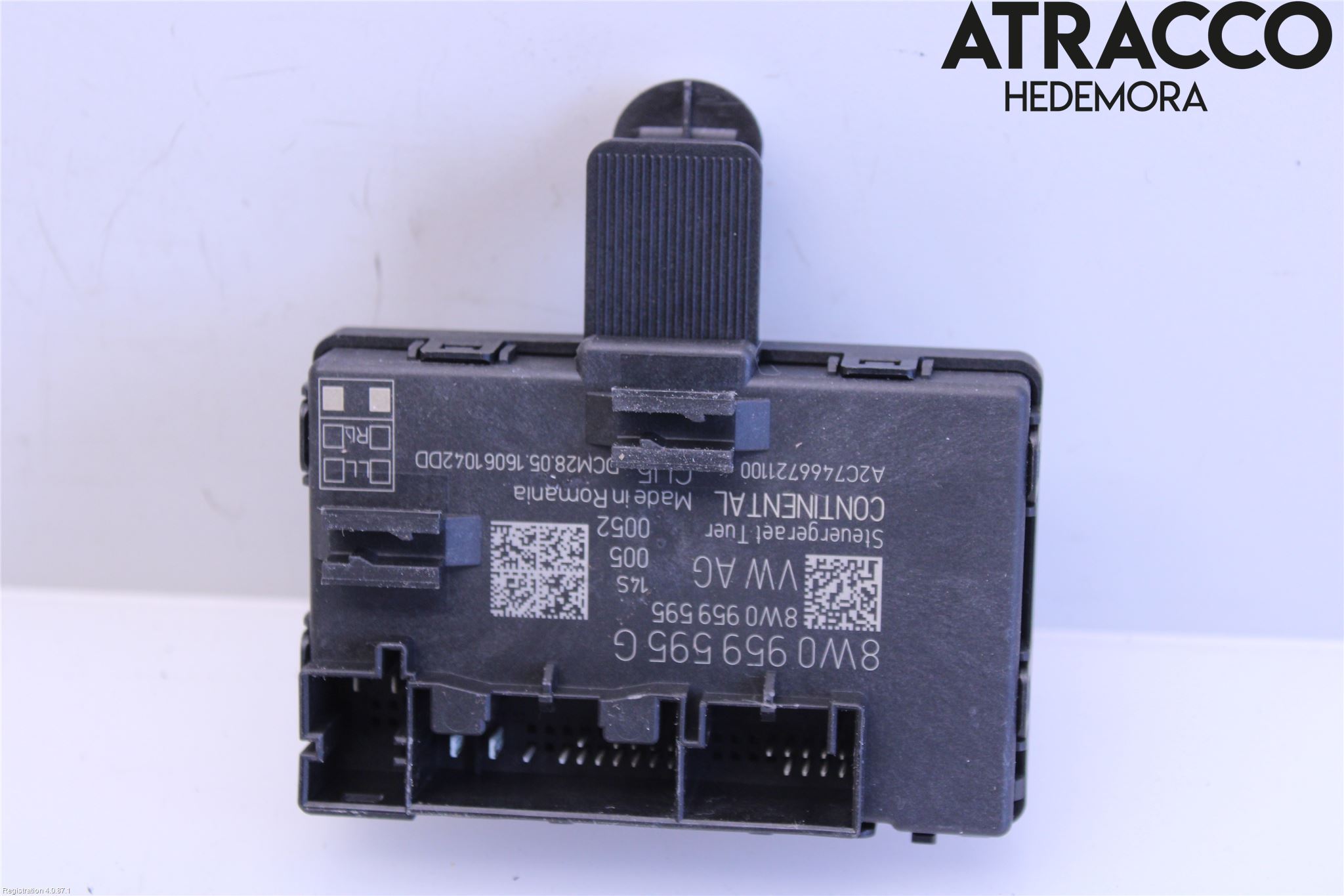 Audi A4/S4 B9 16-19 Styrenhet Dörr