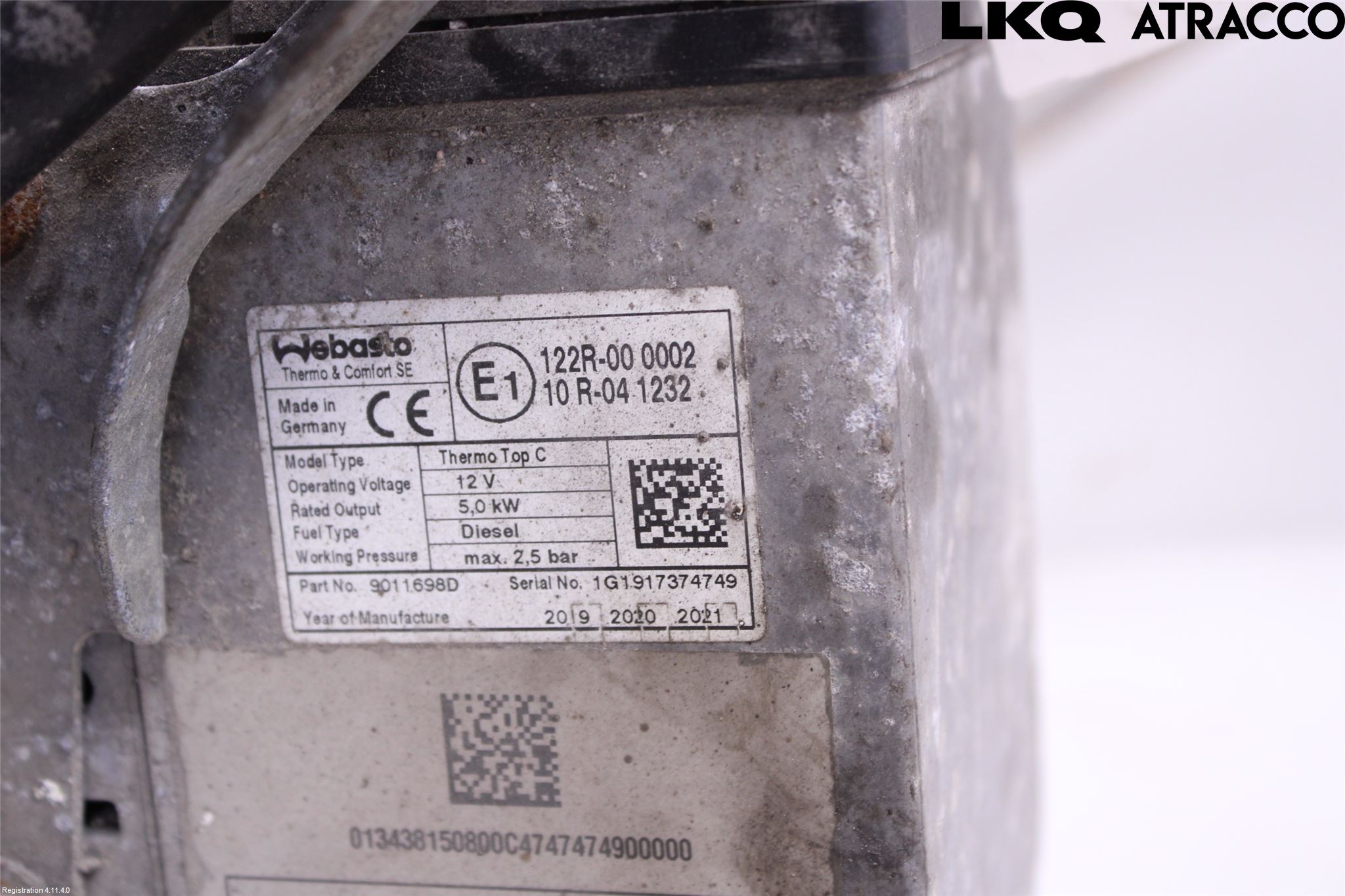 Fiat DUCATO 15-23 Dieselvärmare