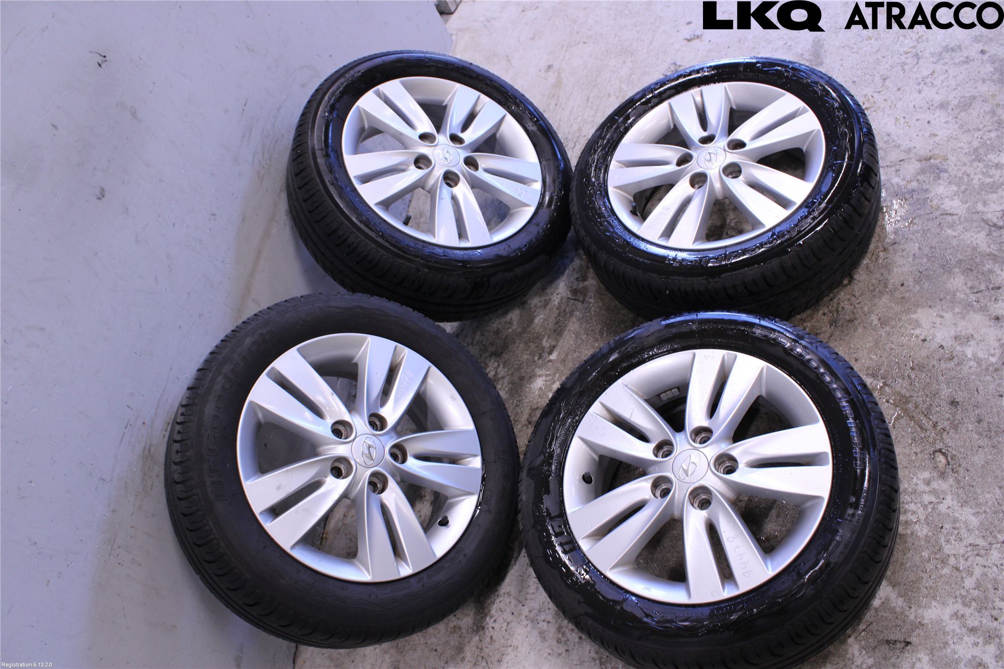 Hyundai ix20 Sommardäck Alumfälg 4St