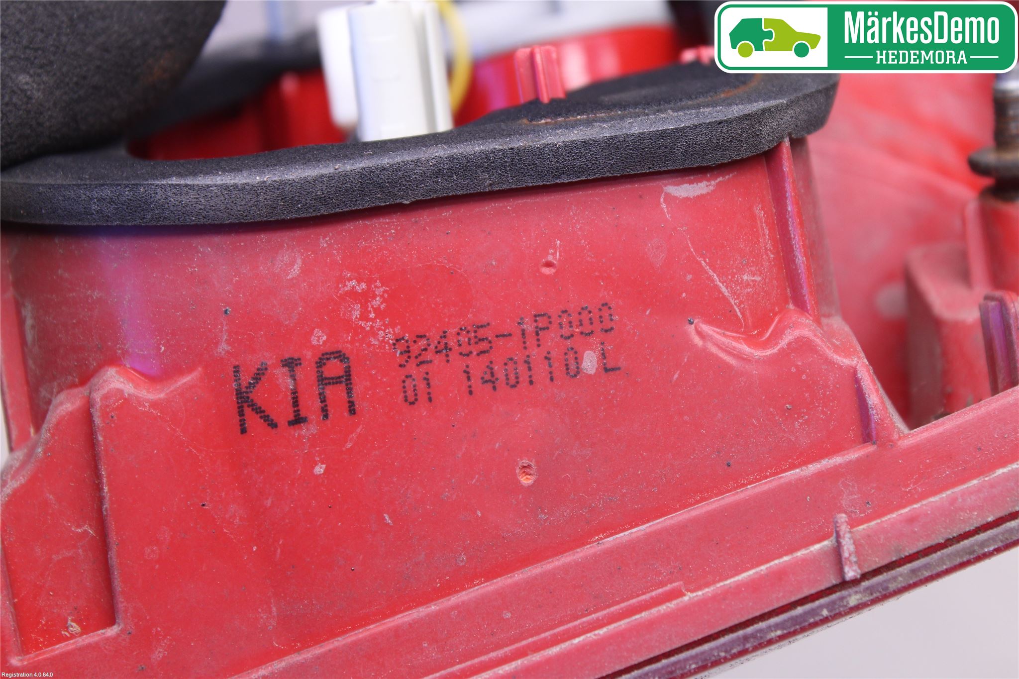 Kia VENGA 10-19 Bakljus Lucka Vä