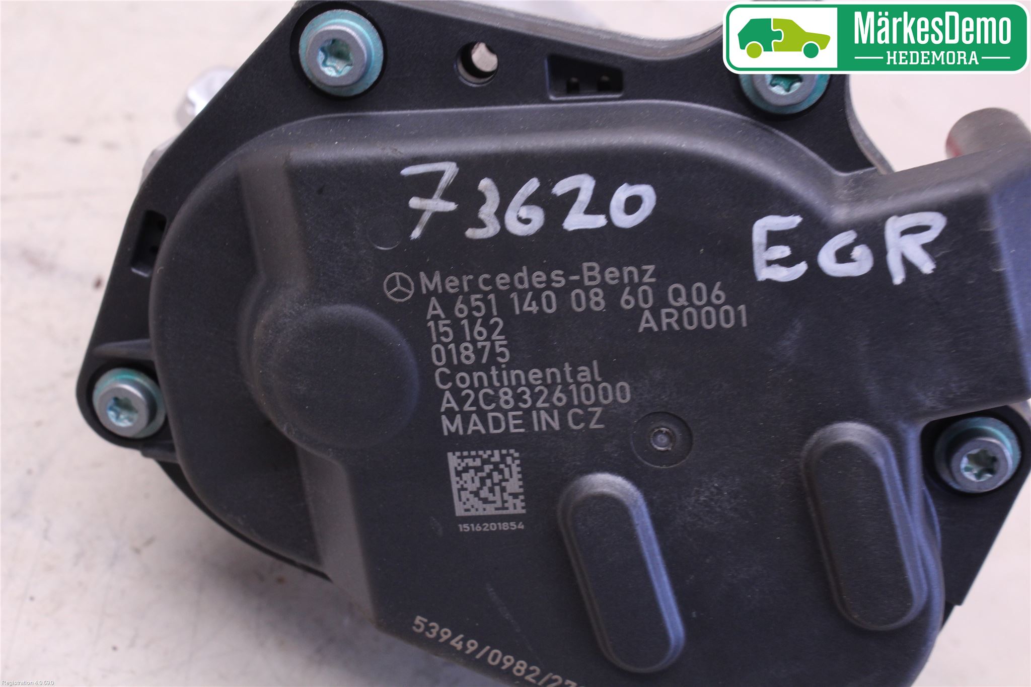 Mercedes-Benz MB E-KLASS (W212) 09-16 Egr Ventil
