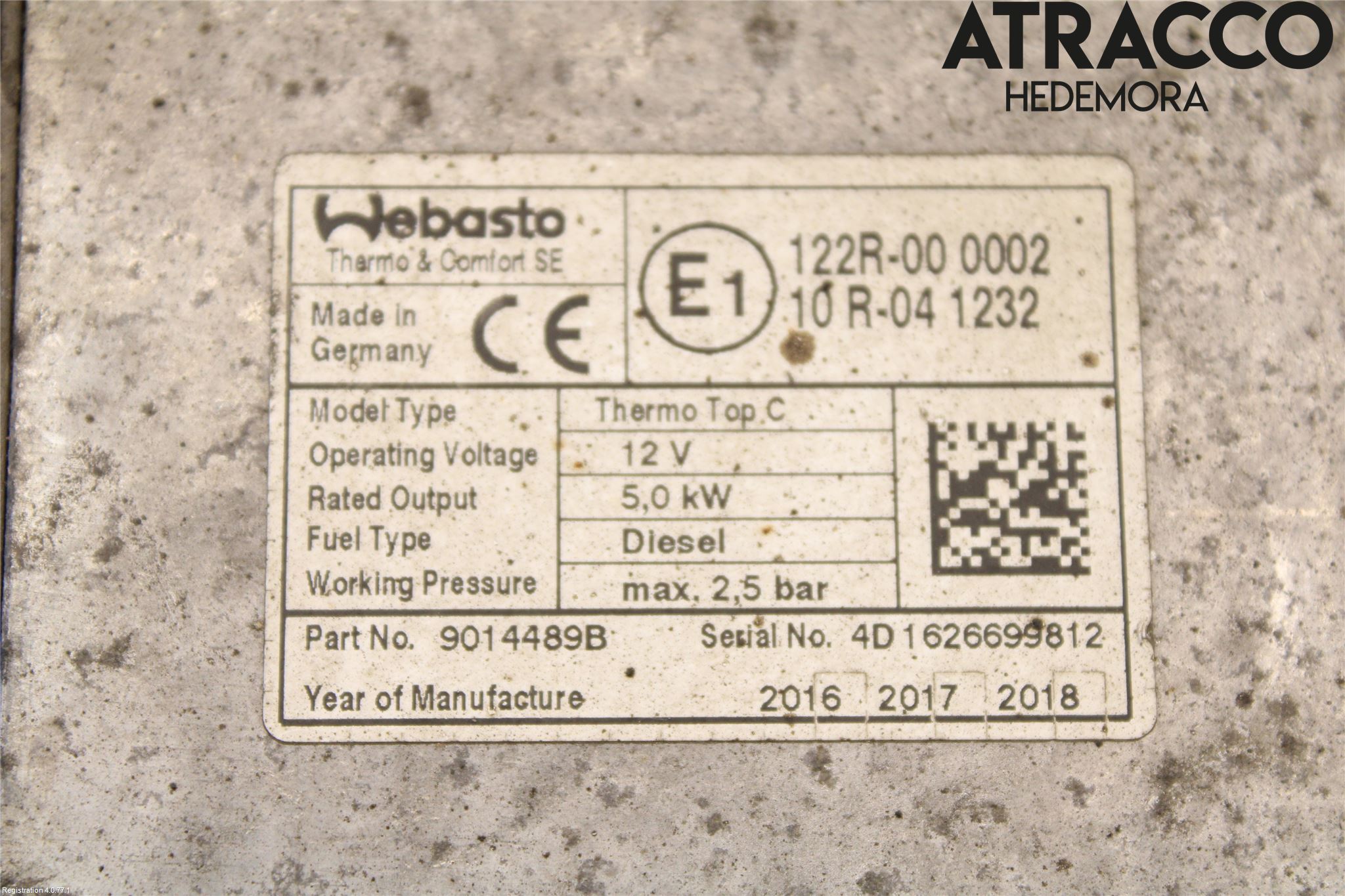 Iveco DAILY 14->> Dieselvärmare